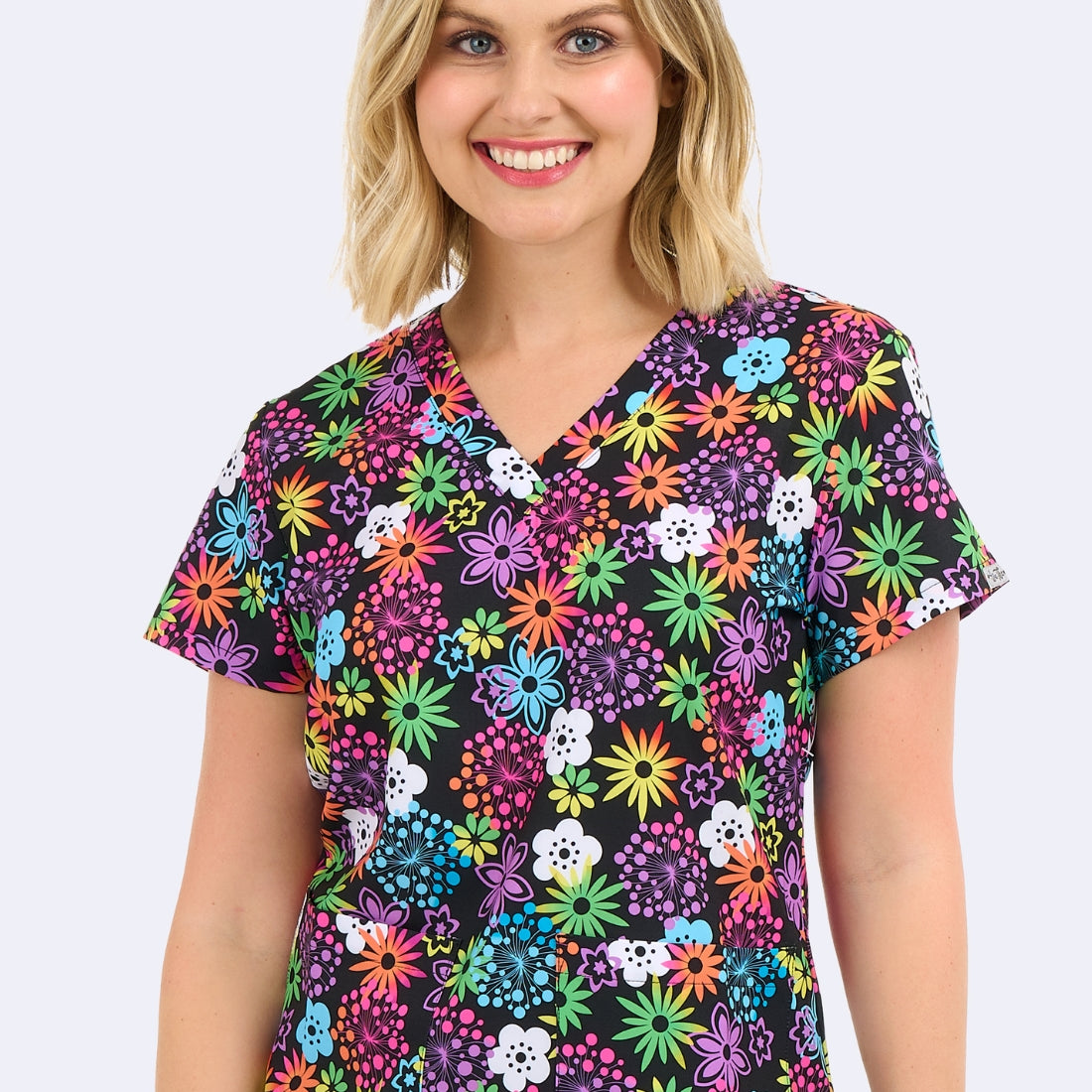 Polera Clínica Estampada Mujer 1054 ELHU