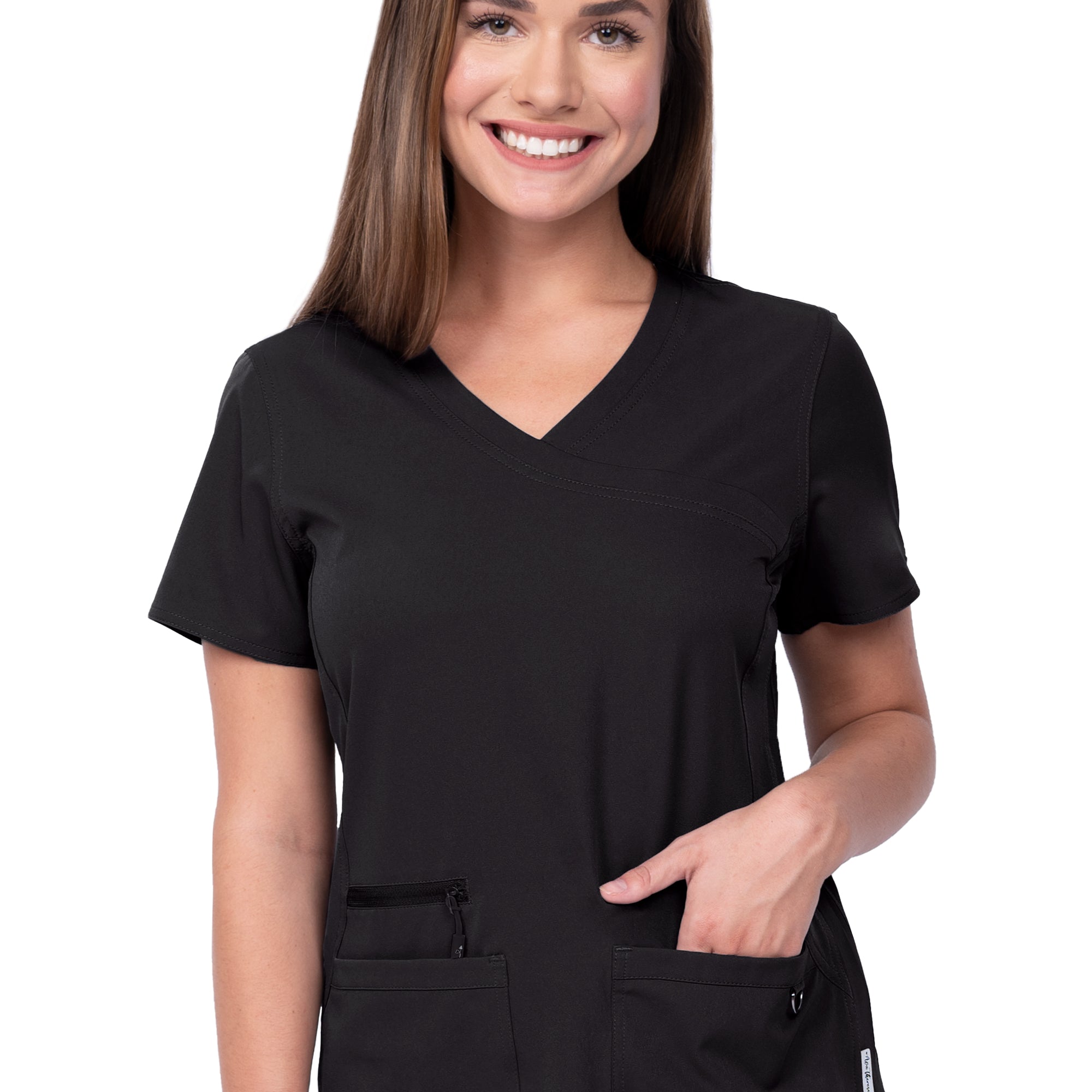 Polera Clínica Mujer Ava Therese 1057 Negro