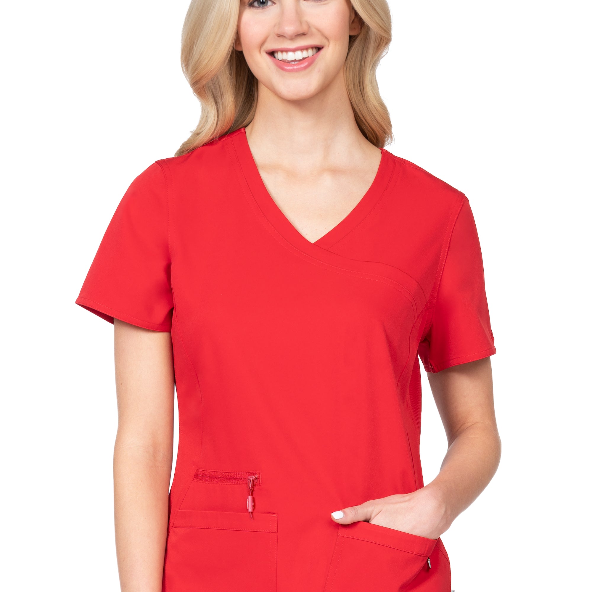 Polera Clínica Mujer Ava Therese 1057 Rojo