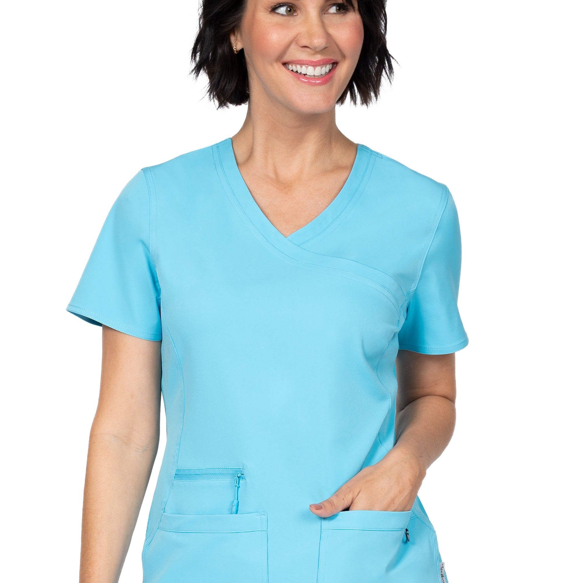Polera Clínica Mujer Ava Therese 1057 Turquesa