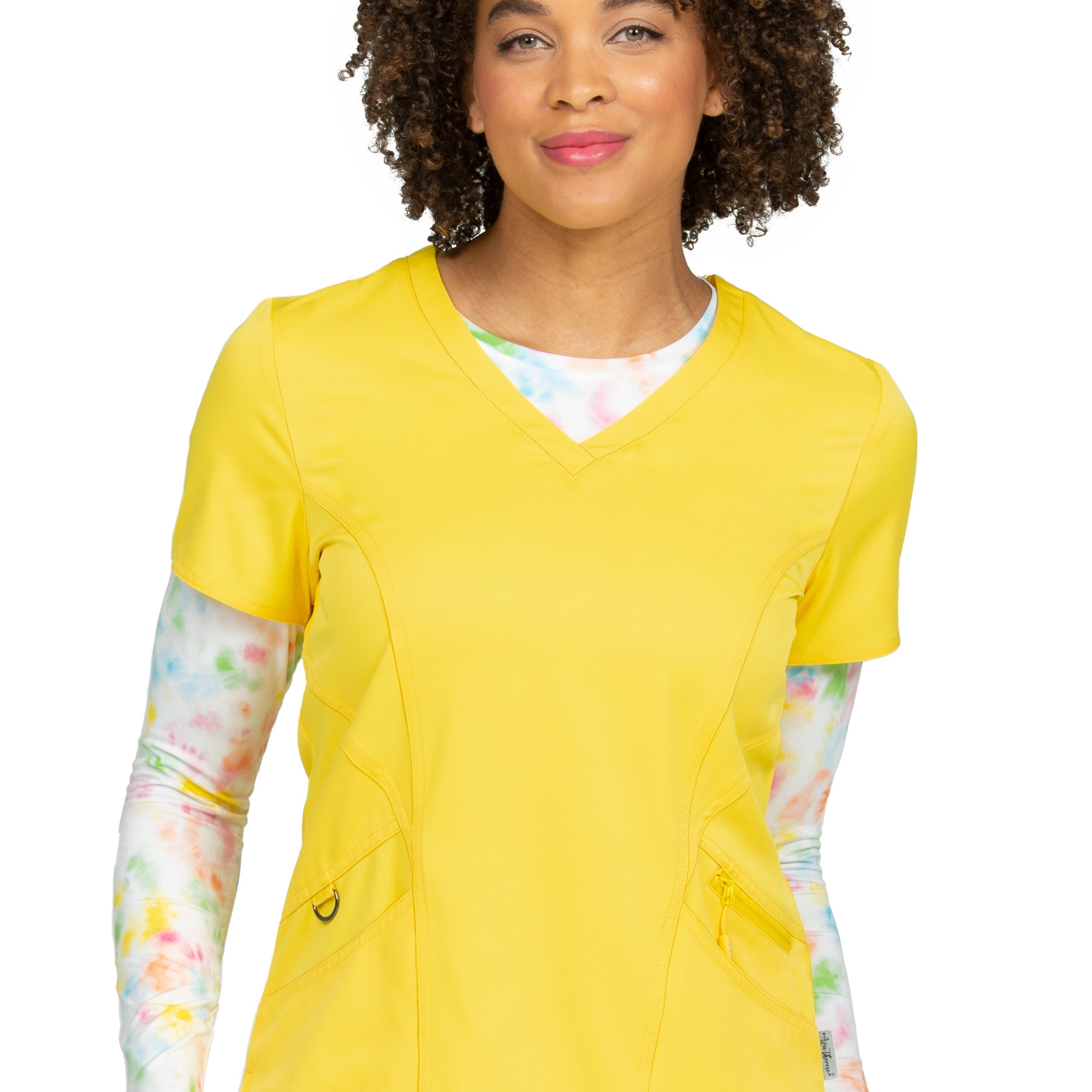 Polera Clínica Mujer Ava Therese 1084 Amarillo