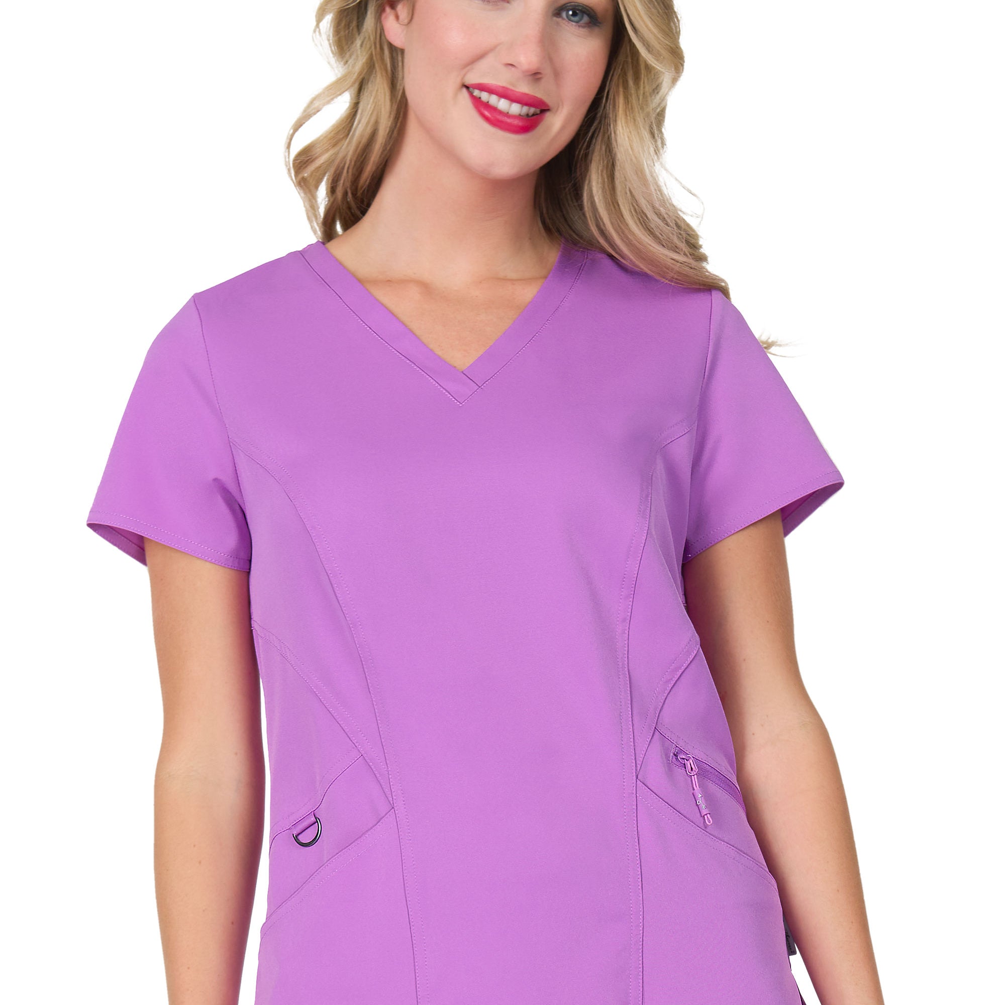 Polera Clínica Mujer Ava Therese 1084 Power Purpura