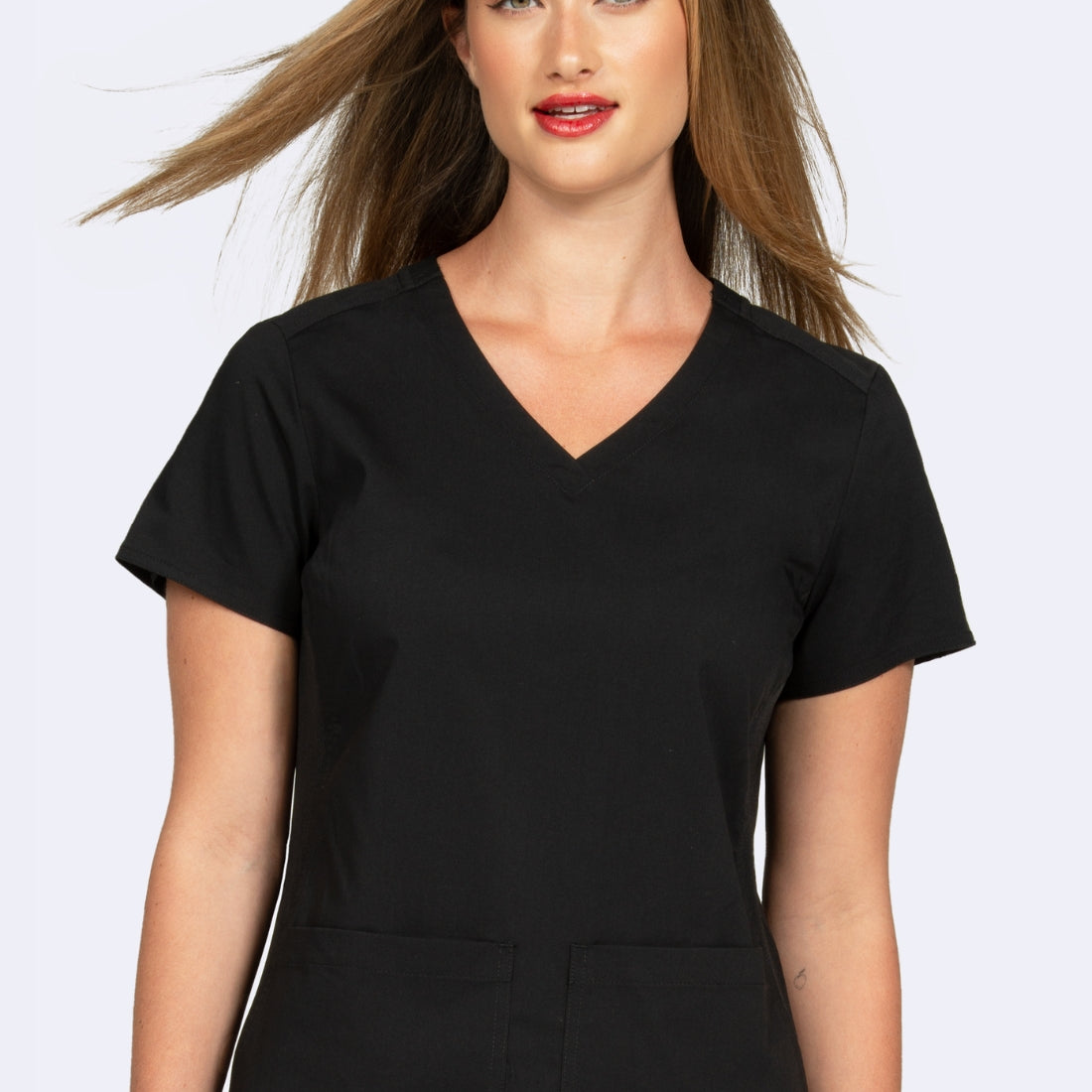 Polera Clínica Mujer Zoe Alexandra 1148 Negro