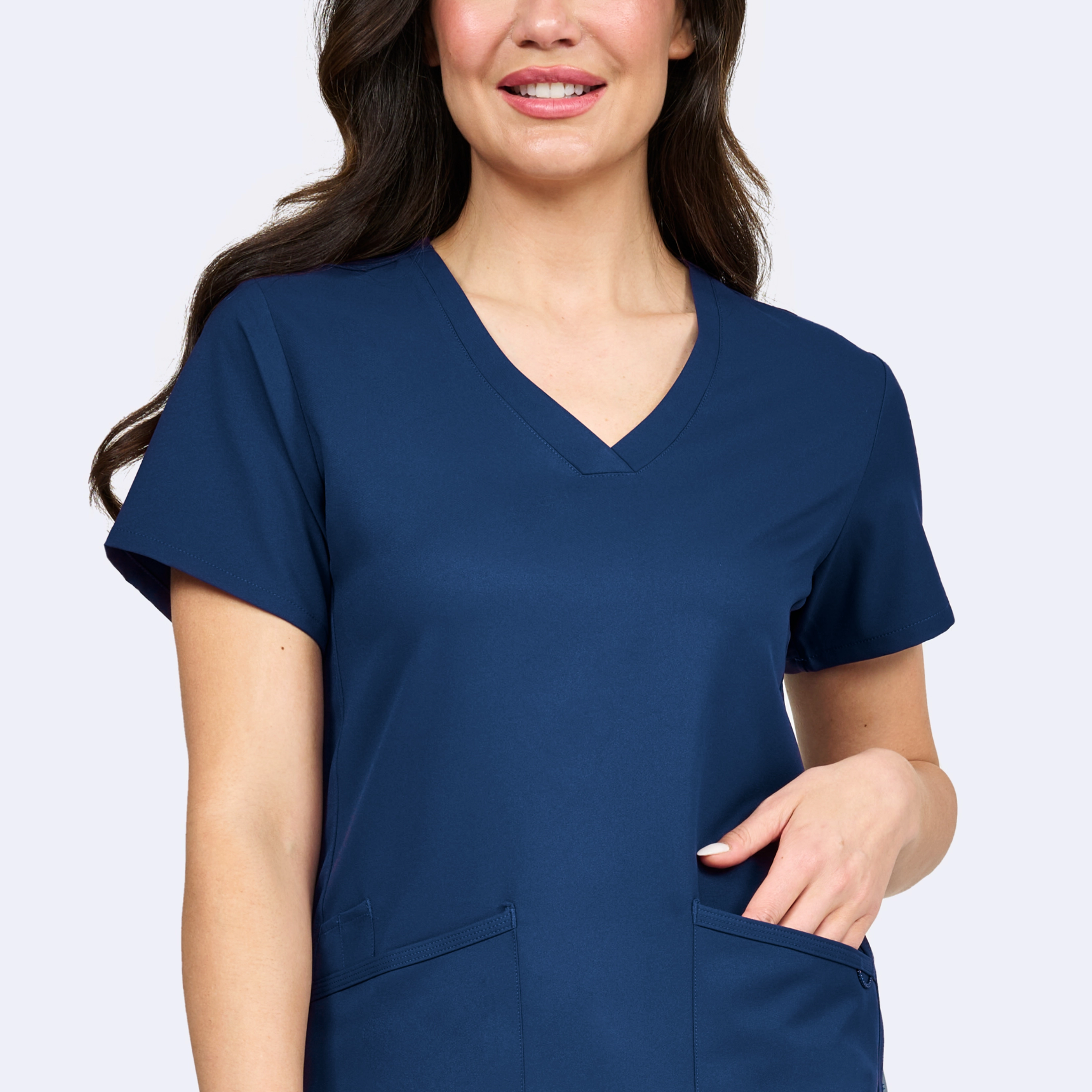 Polera Clínica Mujer Studio 1165 Azul Marino