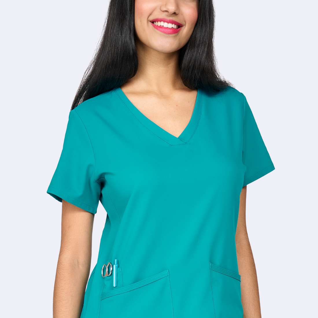 Polera Clínica Mujer Studio 1165 Teal