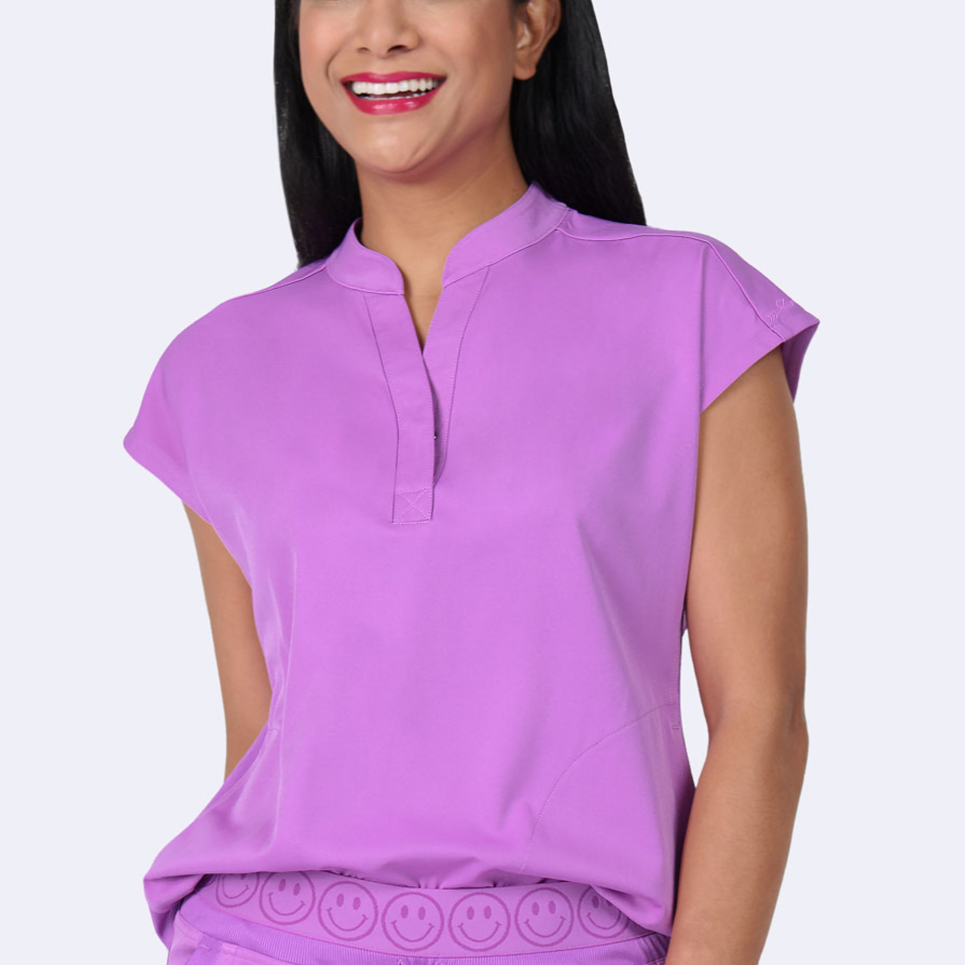 Polera Clínica Mujer Ava Therese 1176 Power Purpura