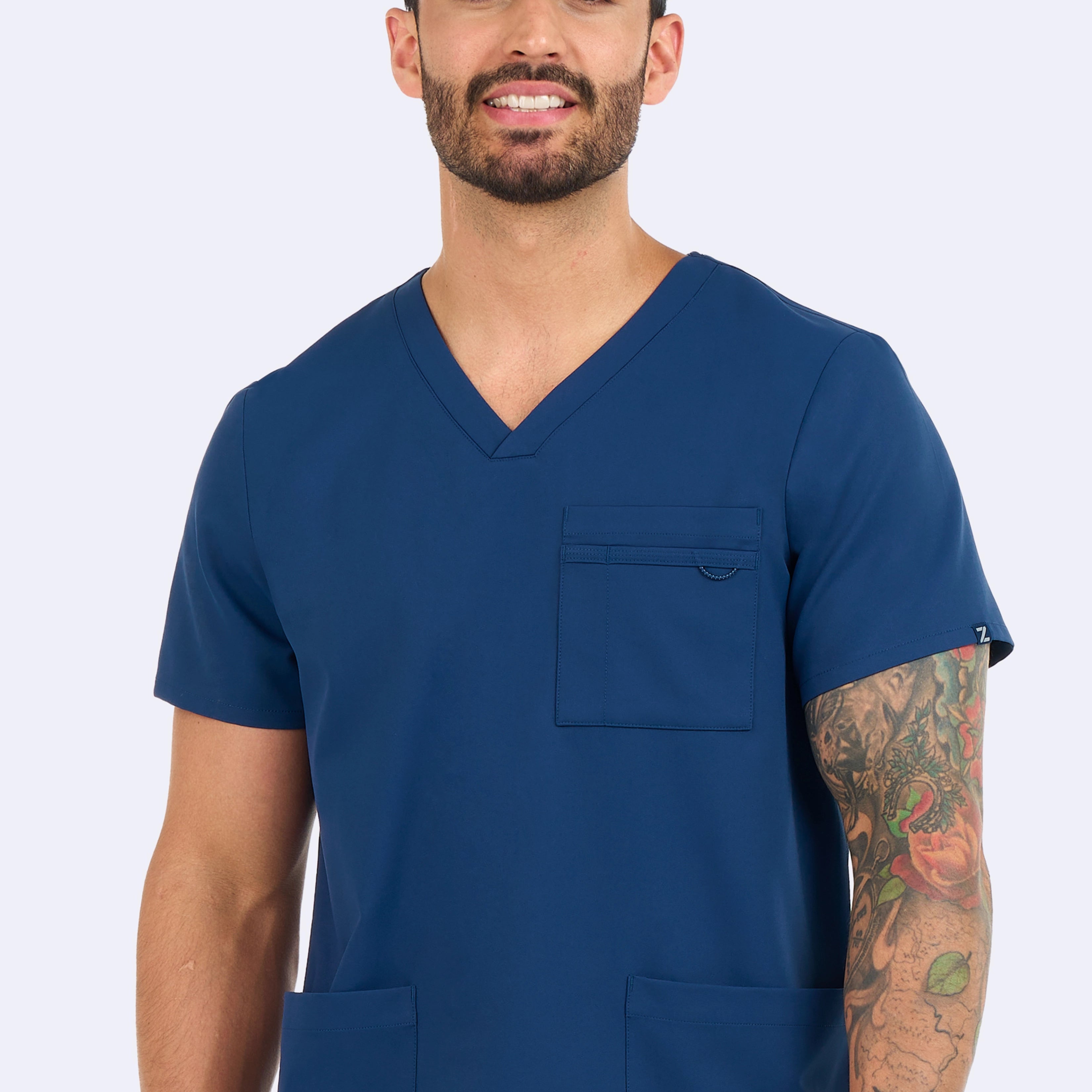 Polera Clínica Hombre Studio 1195