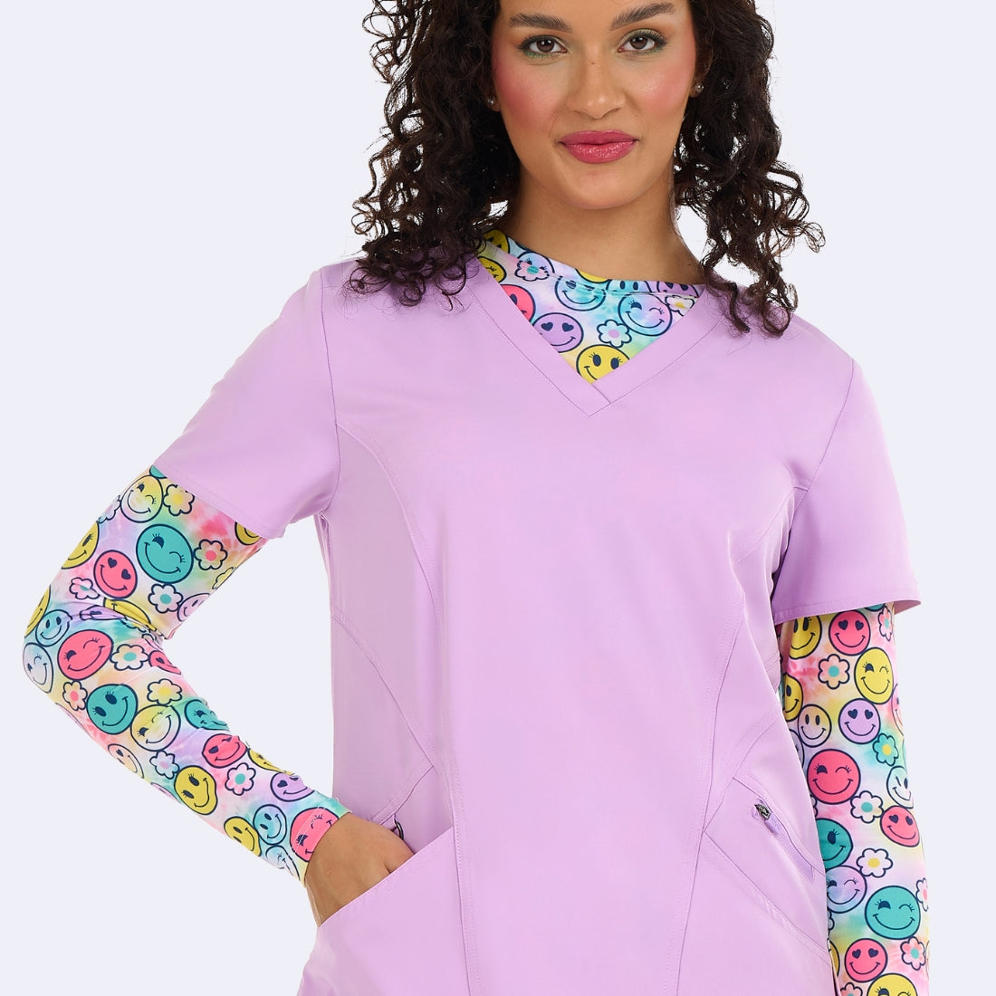 Polera Clínica Mujer Ava Therese 1084 Sugar Plum