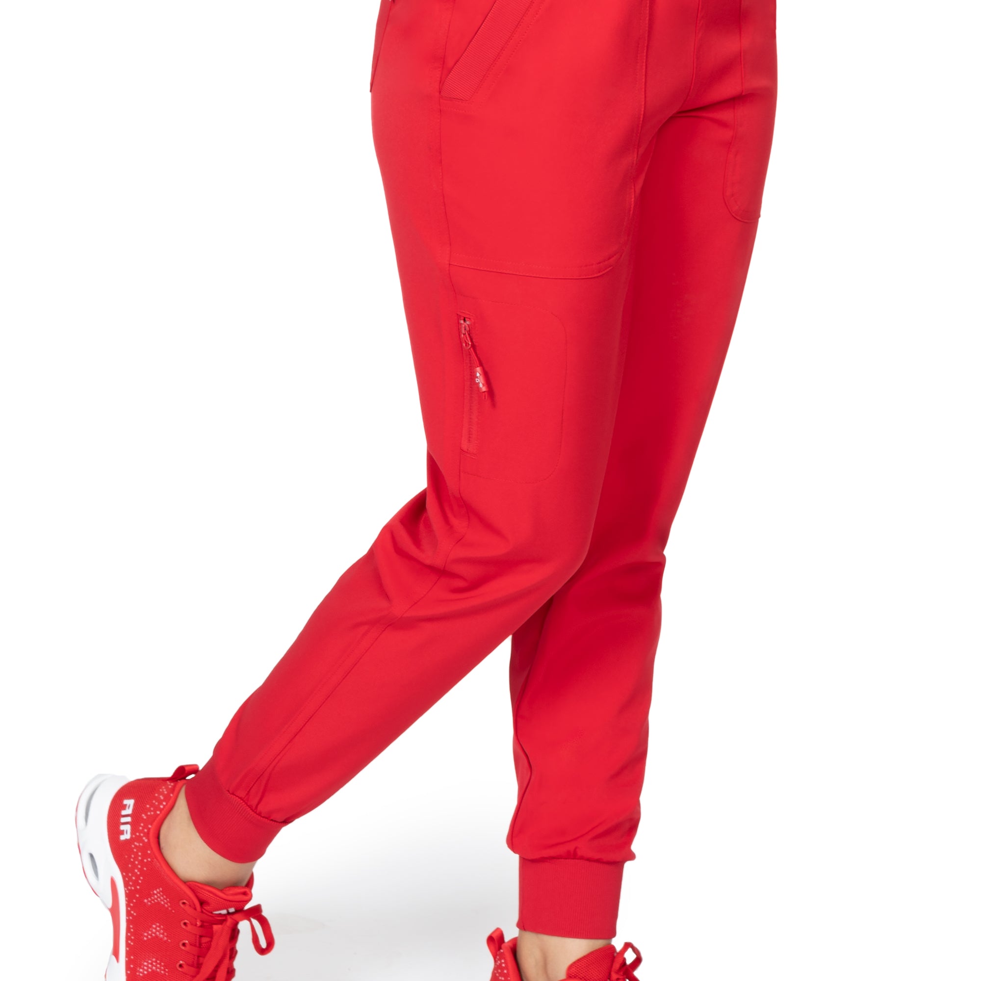 PANTALÓN MUJER JOGGER 3017 ROJO