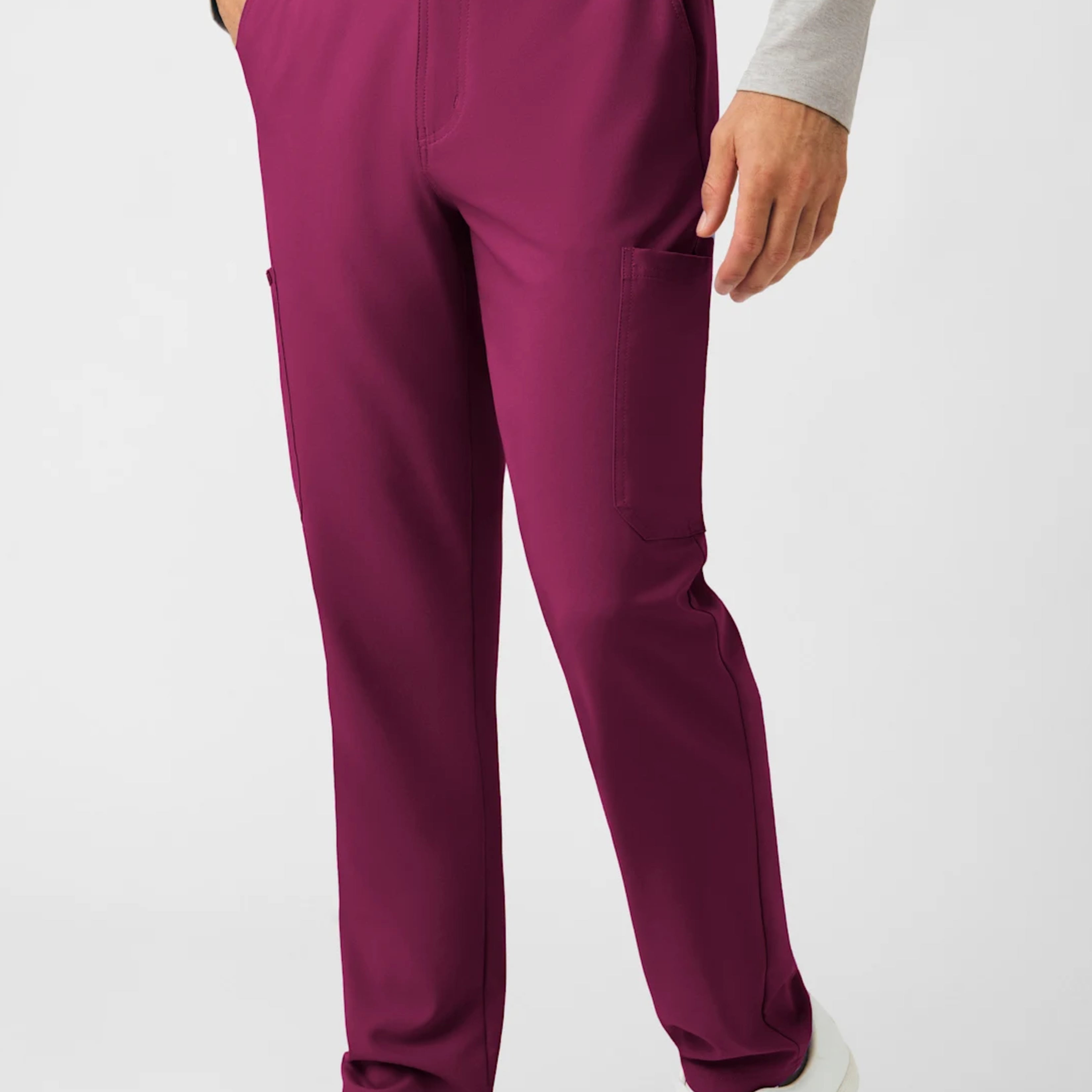 Pantalón Clínico Hombre Forward LB410 Burdeo