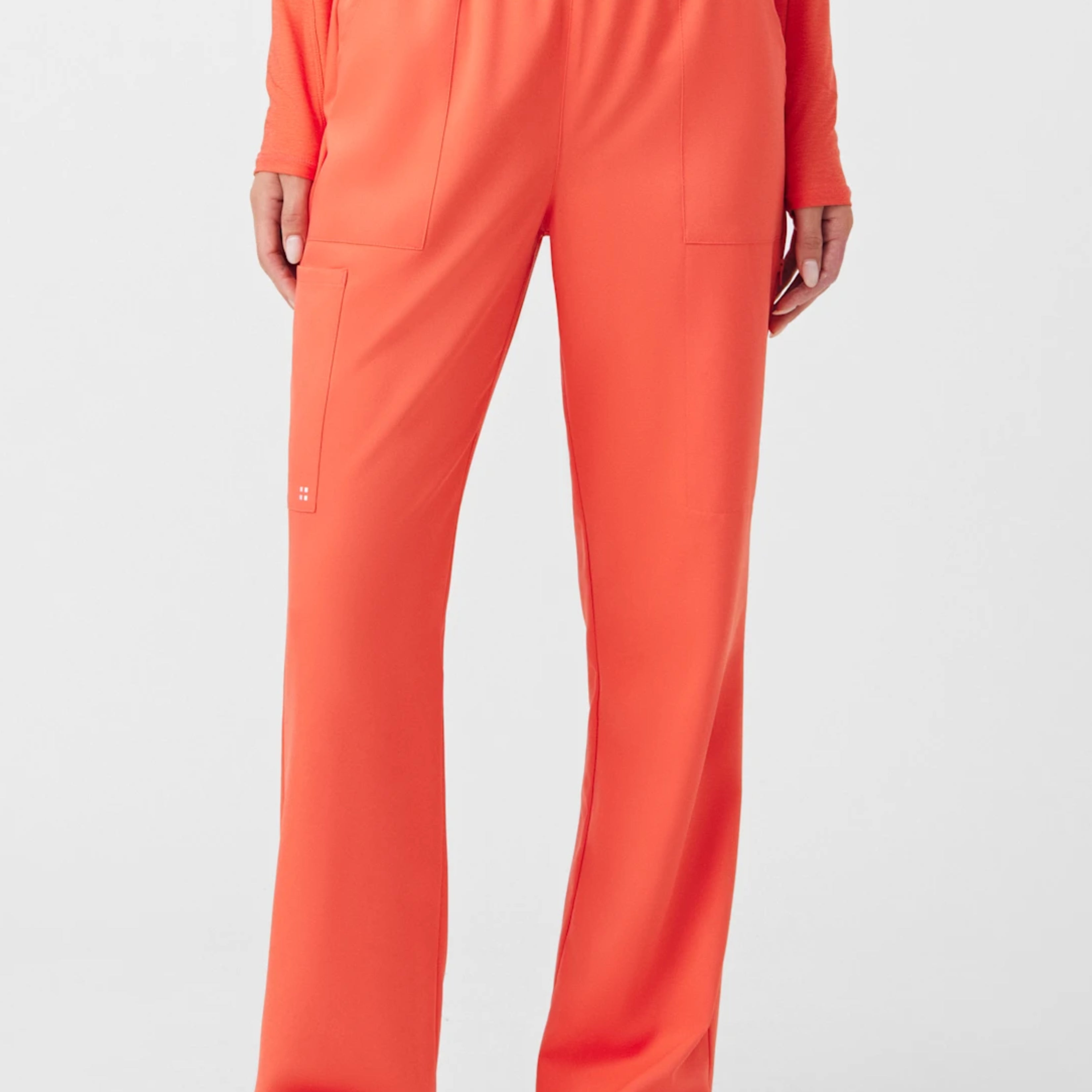 Pantalón Clínico Mujer Vibe WB421 Coral Sunset