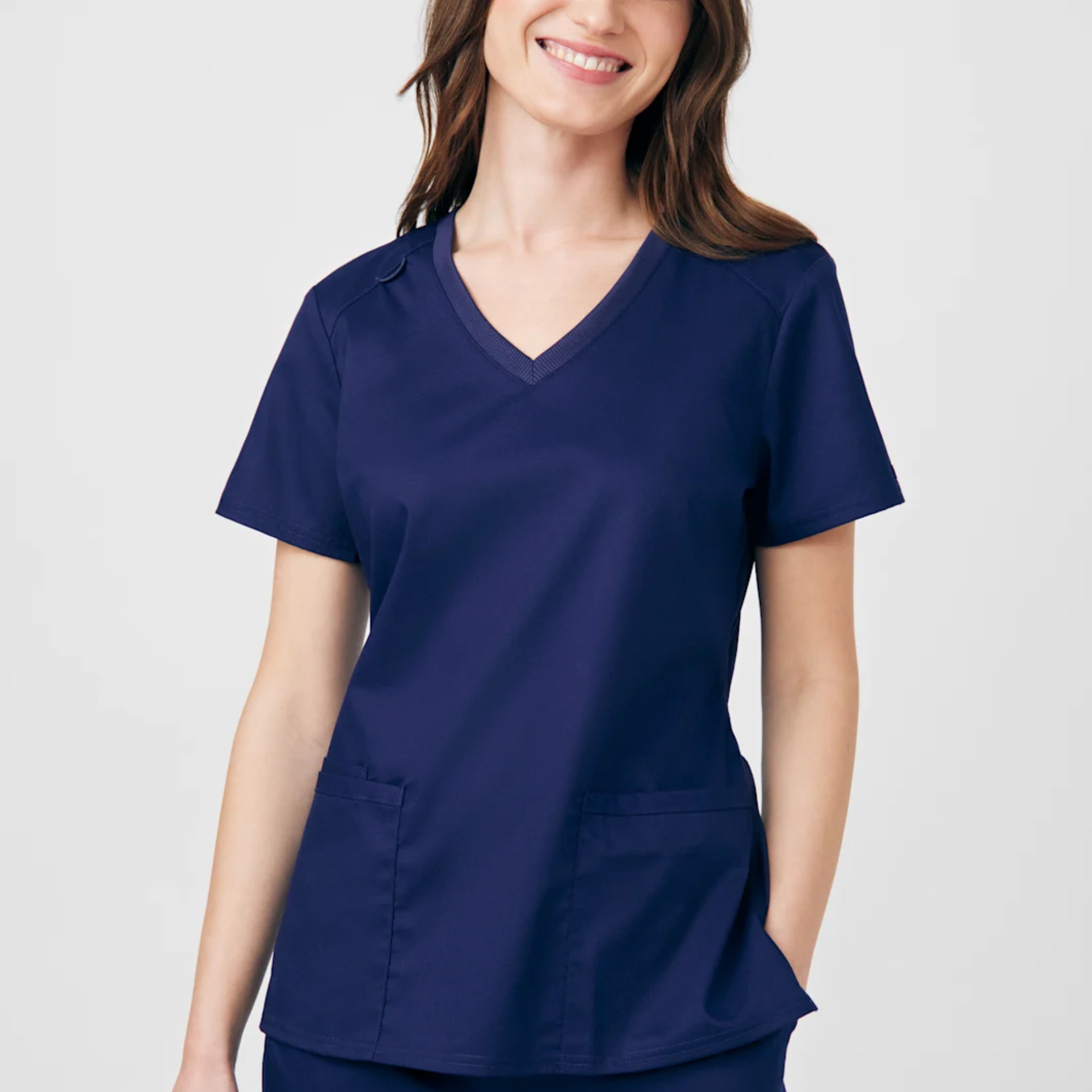 Polera Clínica Mujer Proflex LT105 Azul Marino