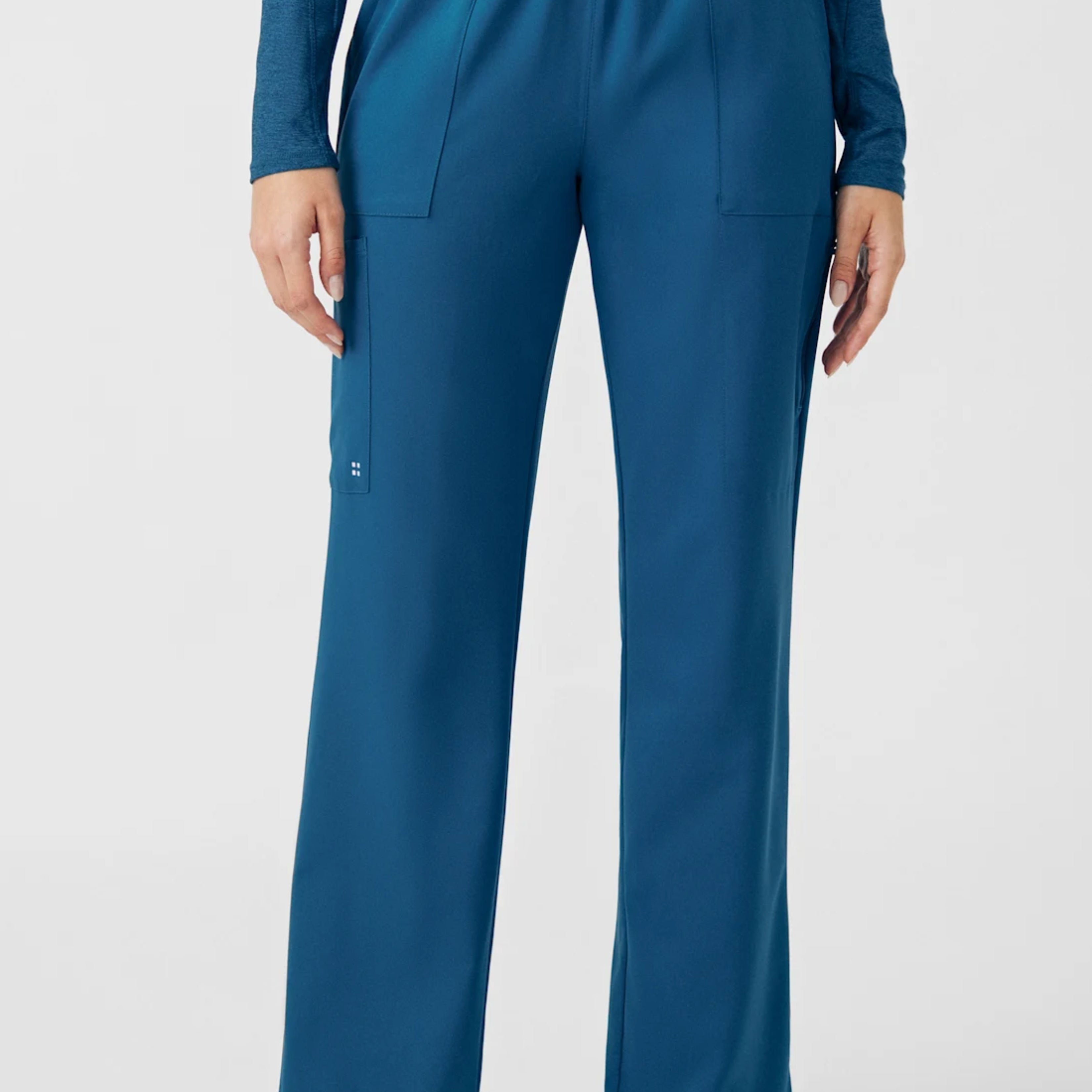 Pantalón Clínico Mujer Vibe WB421 Caribbean Blue