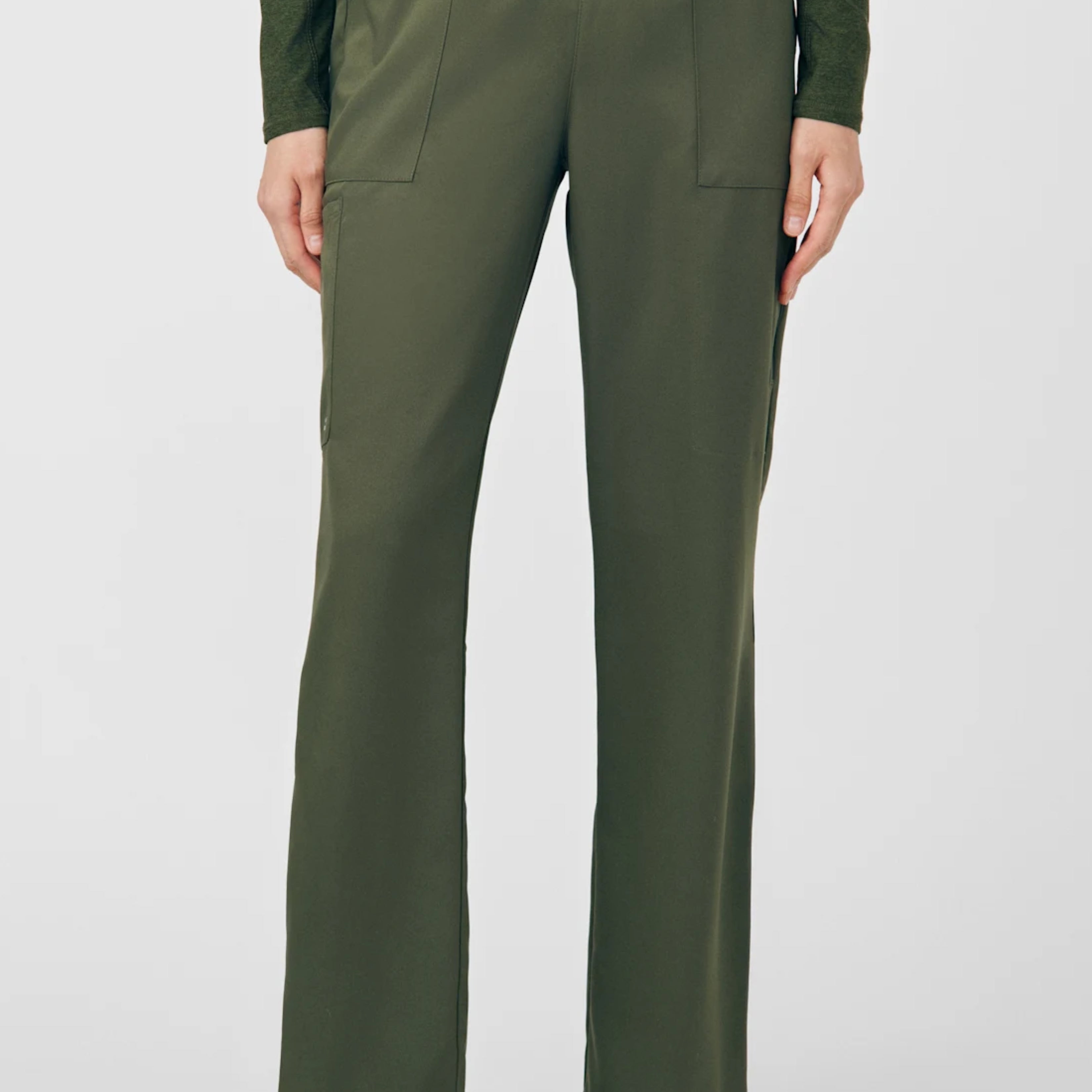 Pantalón Clínico Mujer Vibe WB421 Olivo