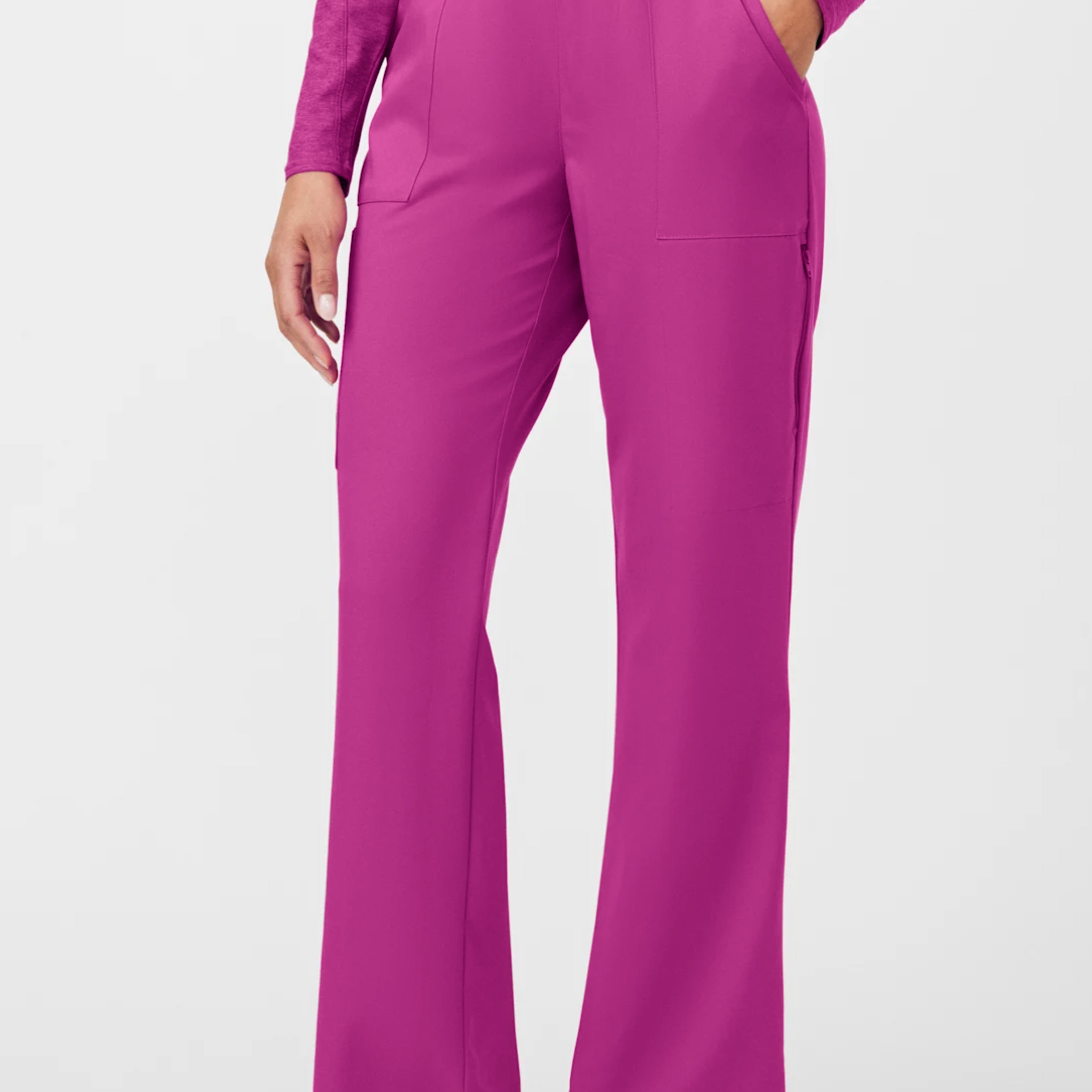 Pantalón Clínico Mujer Vibe WB421 Purpura Eléctrico