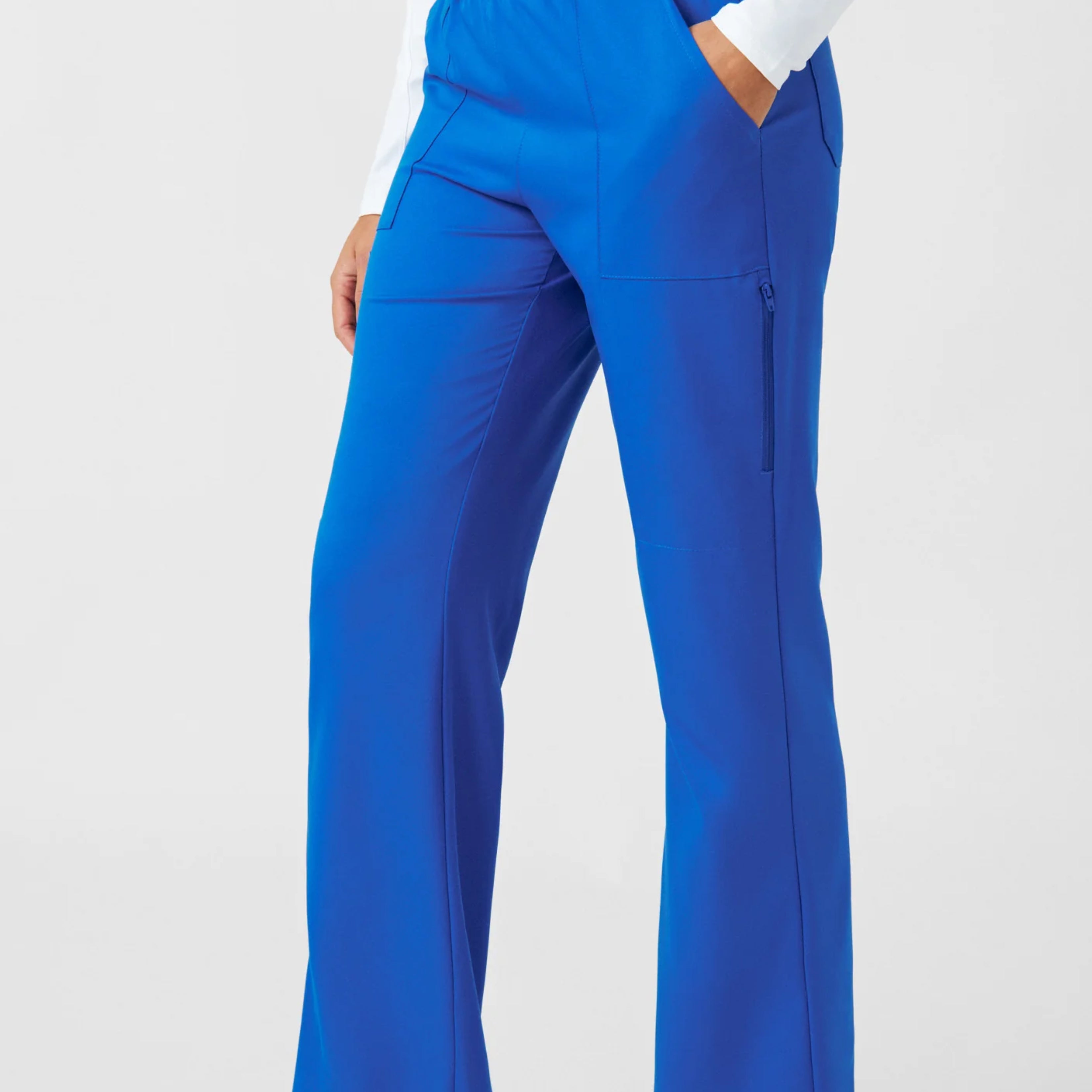 Pantalón Clínico Mujer Vibe WB421 Azul Rey