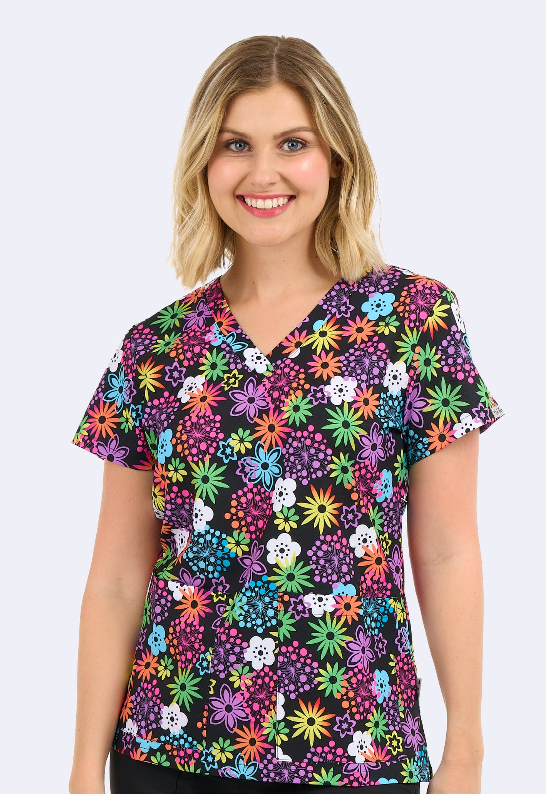 Polera Clínica Estampada Mujer 1054 ELHU