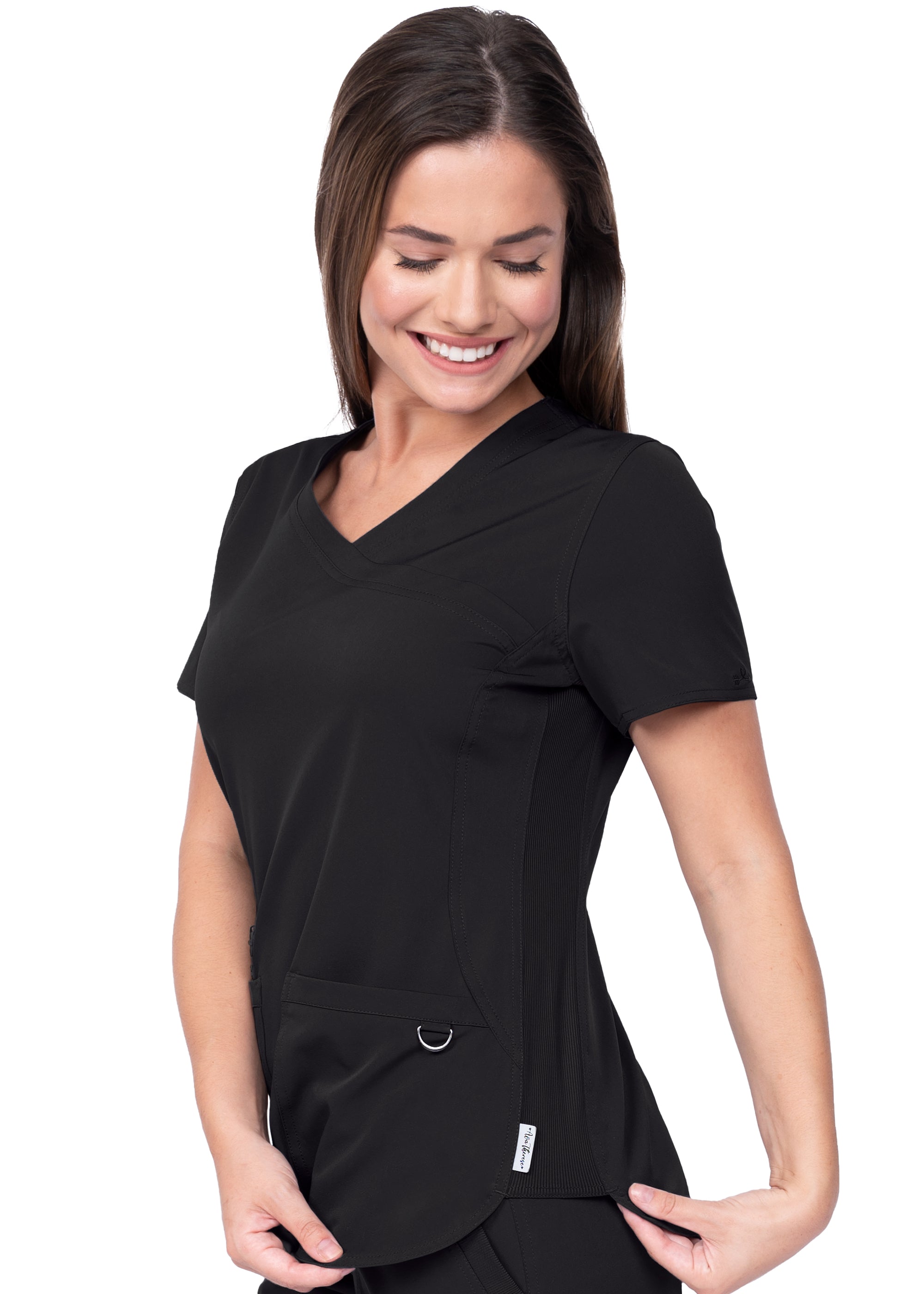Polera Clínica Mujer Ava Therese 1057 Negro