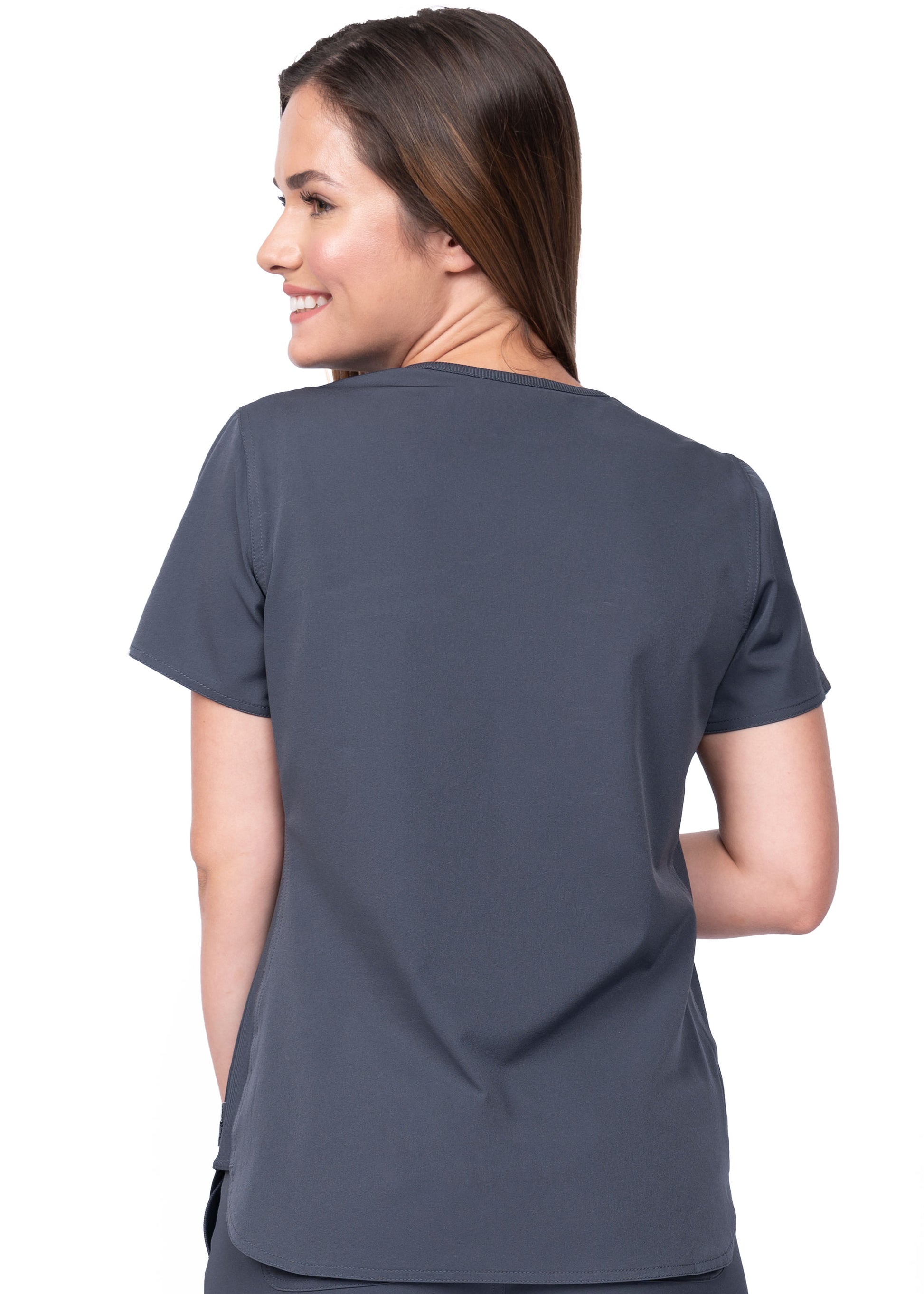 Polera Clínica Mujer Ava Therese 1057 Plomo