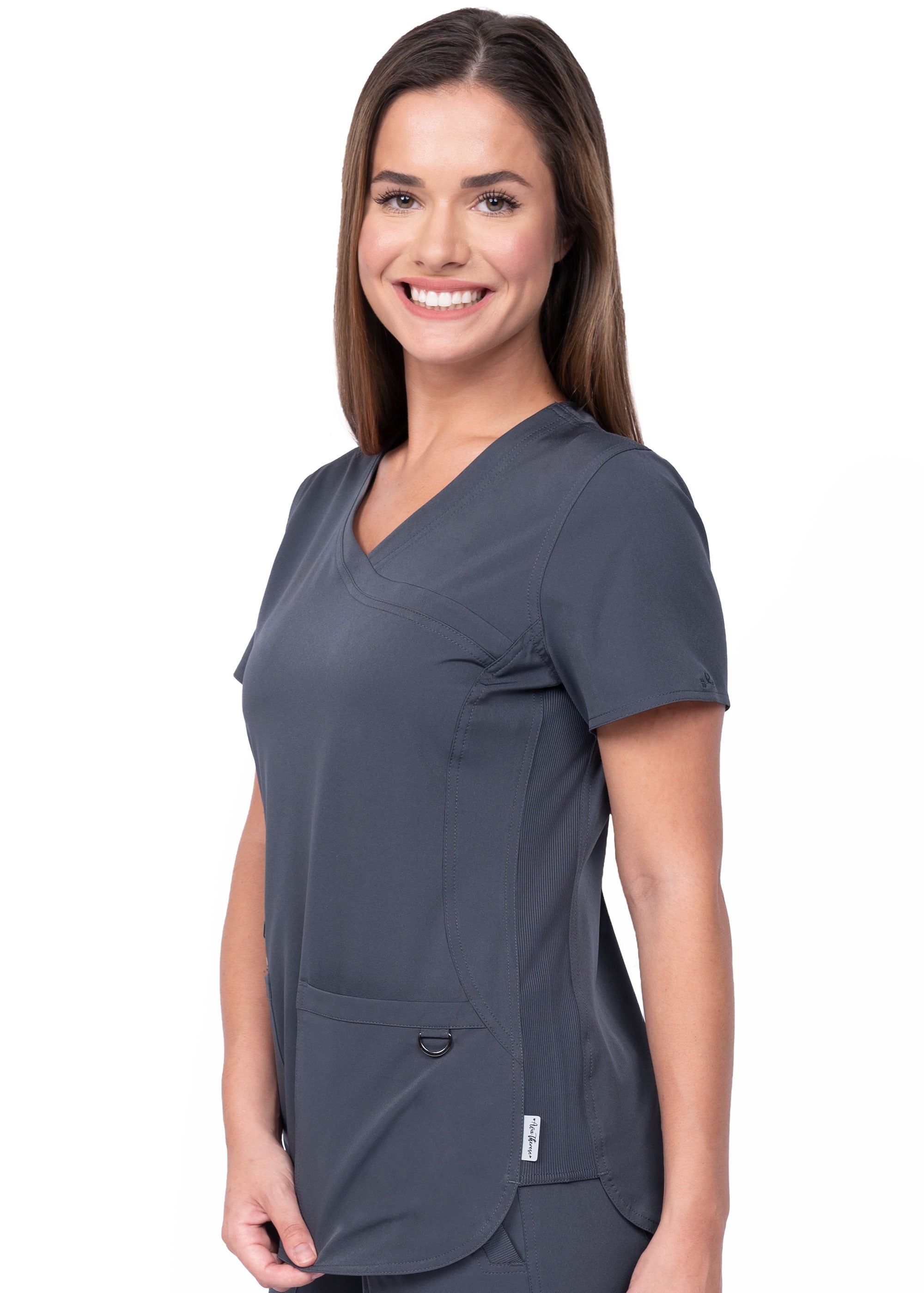 Polera Clínica Mujer Ava Therese 1057 Plomo