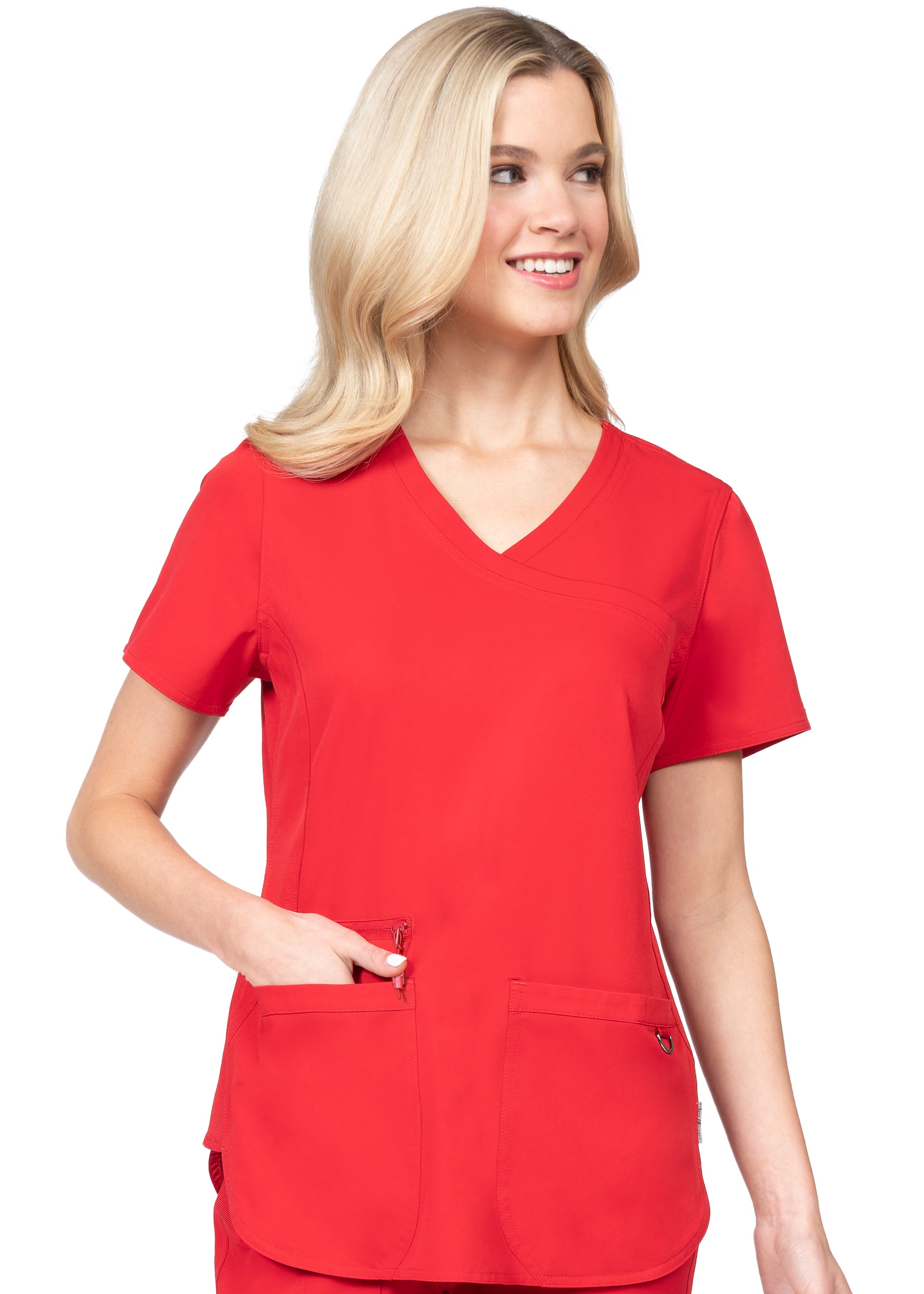 Polera Clínica Mujer Ava Therese 1057 Rojo