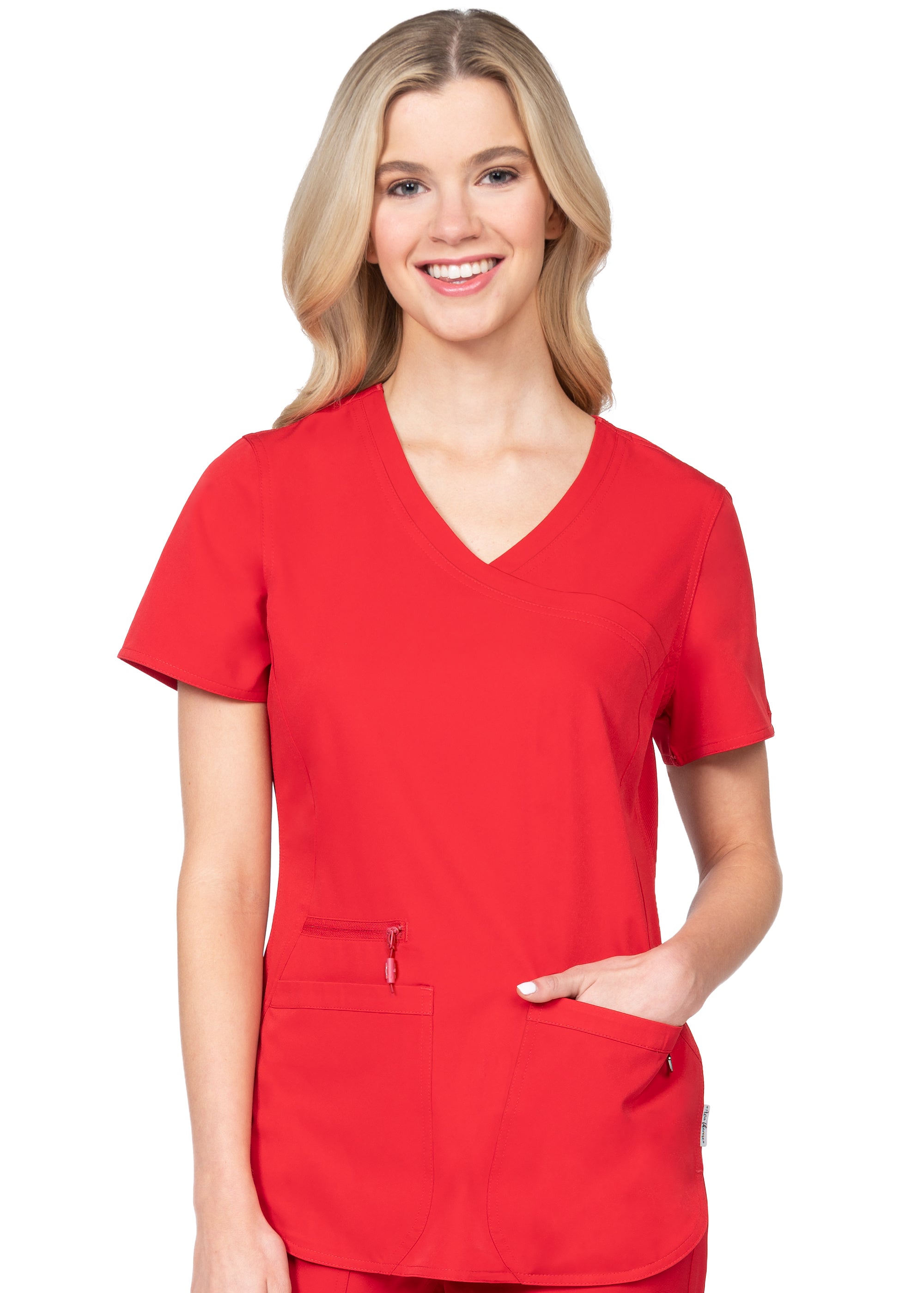 Polera Clínica Mujer Ava Therese 1057 Rojo