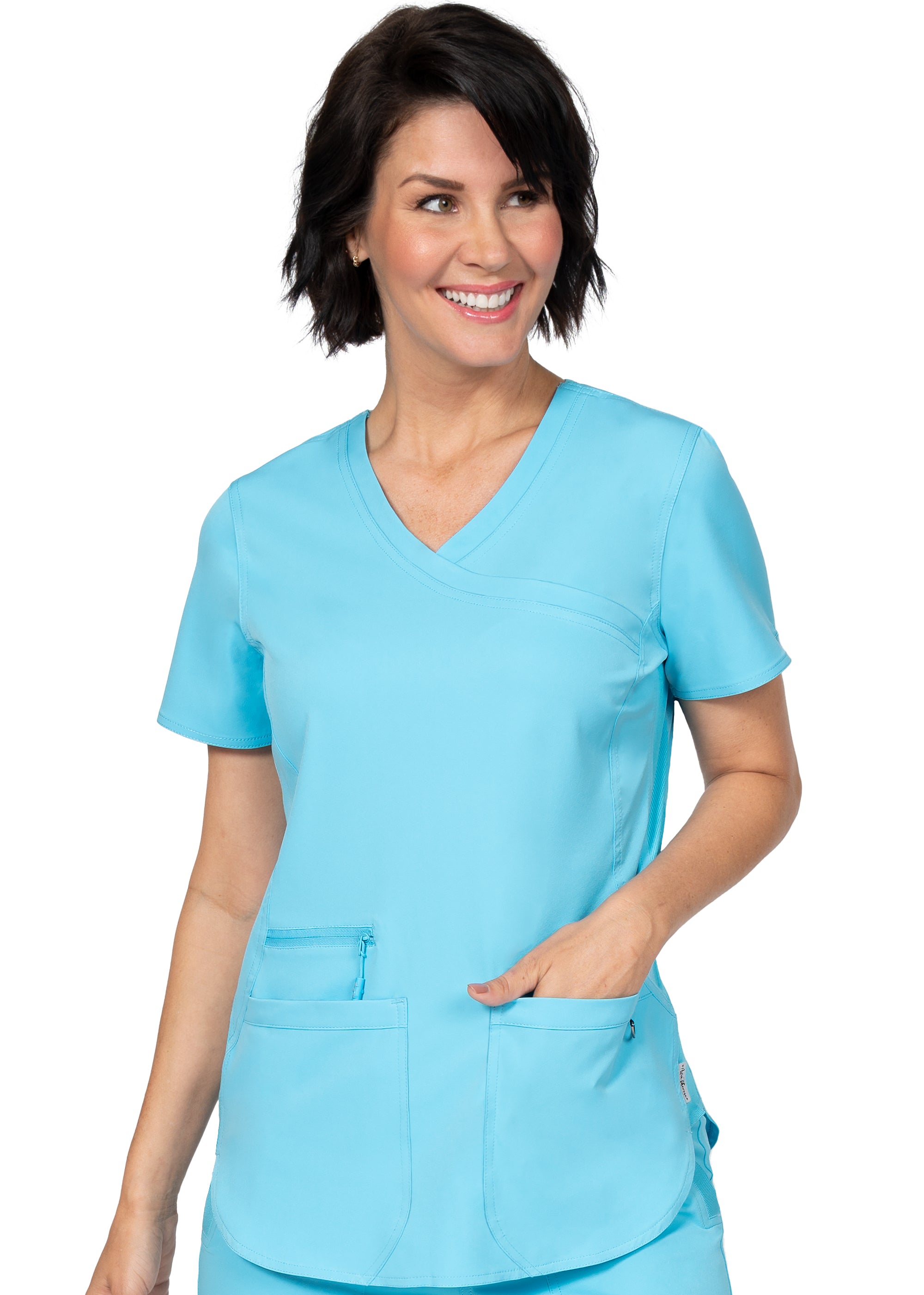 Polera Clínica Mujer Ava Therese 1057 Turquesa