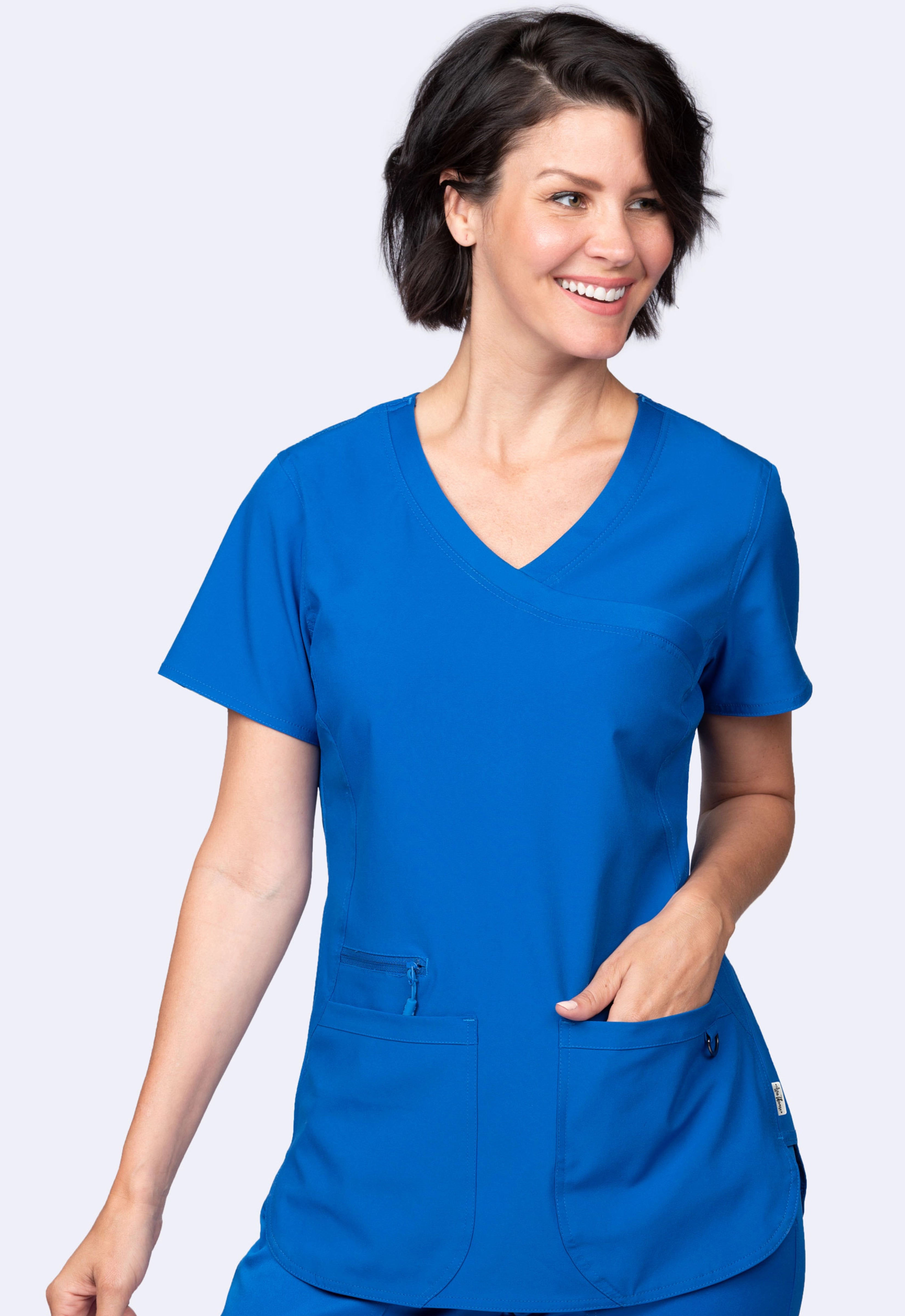 Polera Clínica Mujer Ava Therese 1057 Azul Rey