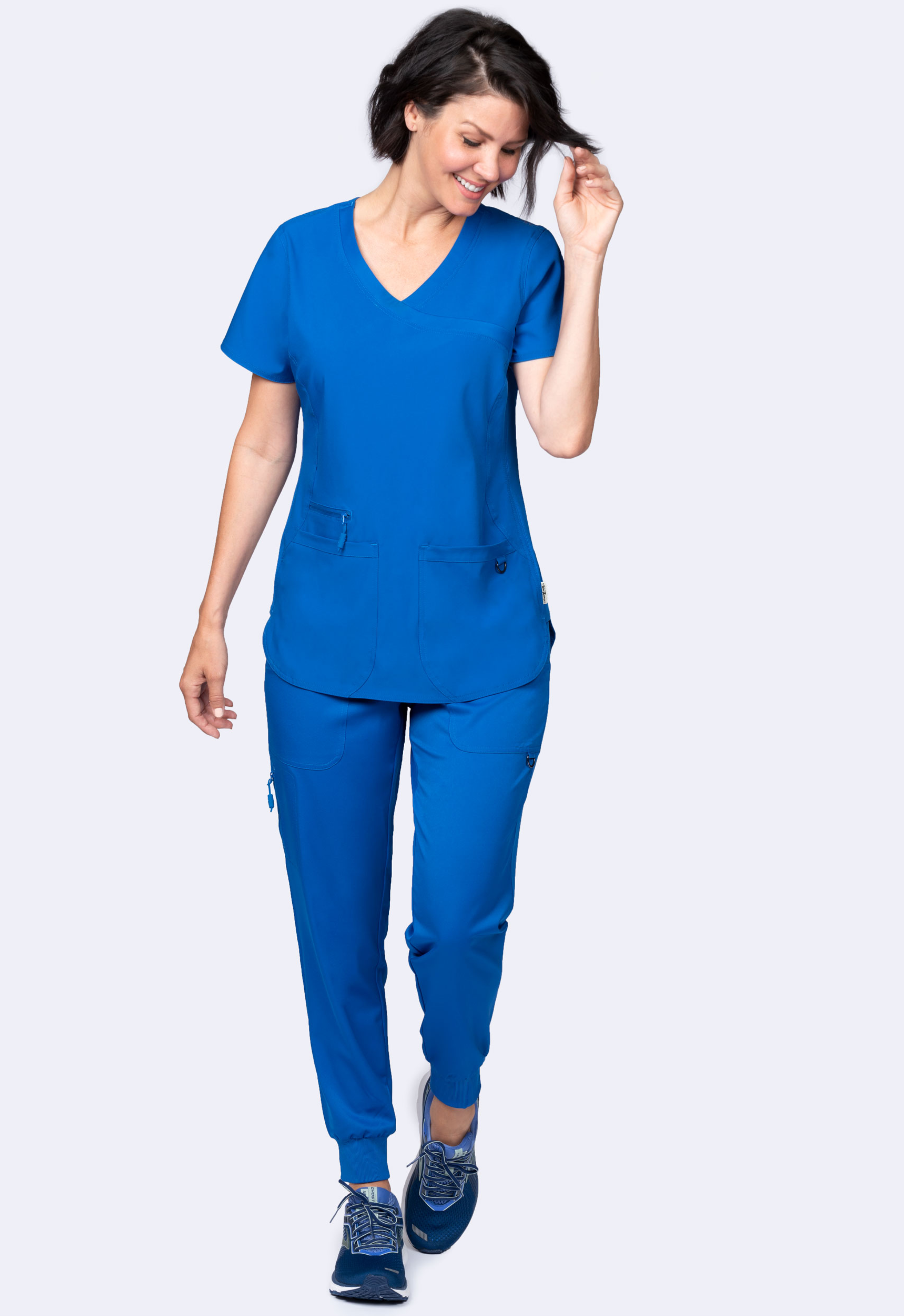 Polera Clínica Mujer Ava Therese 1057 Azul Rey
