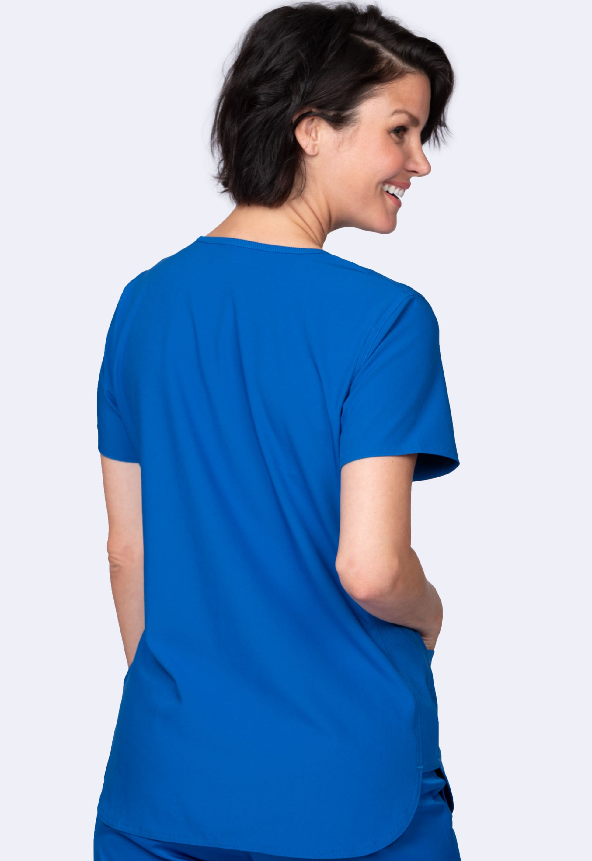 Polera Clínica Mujer Ava Therese 1057 Azul Rey