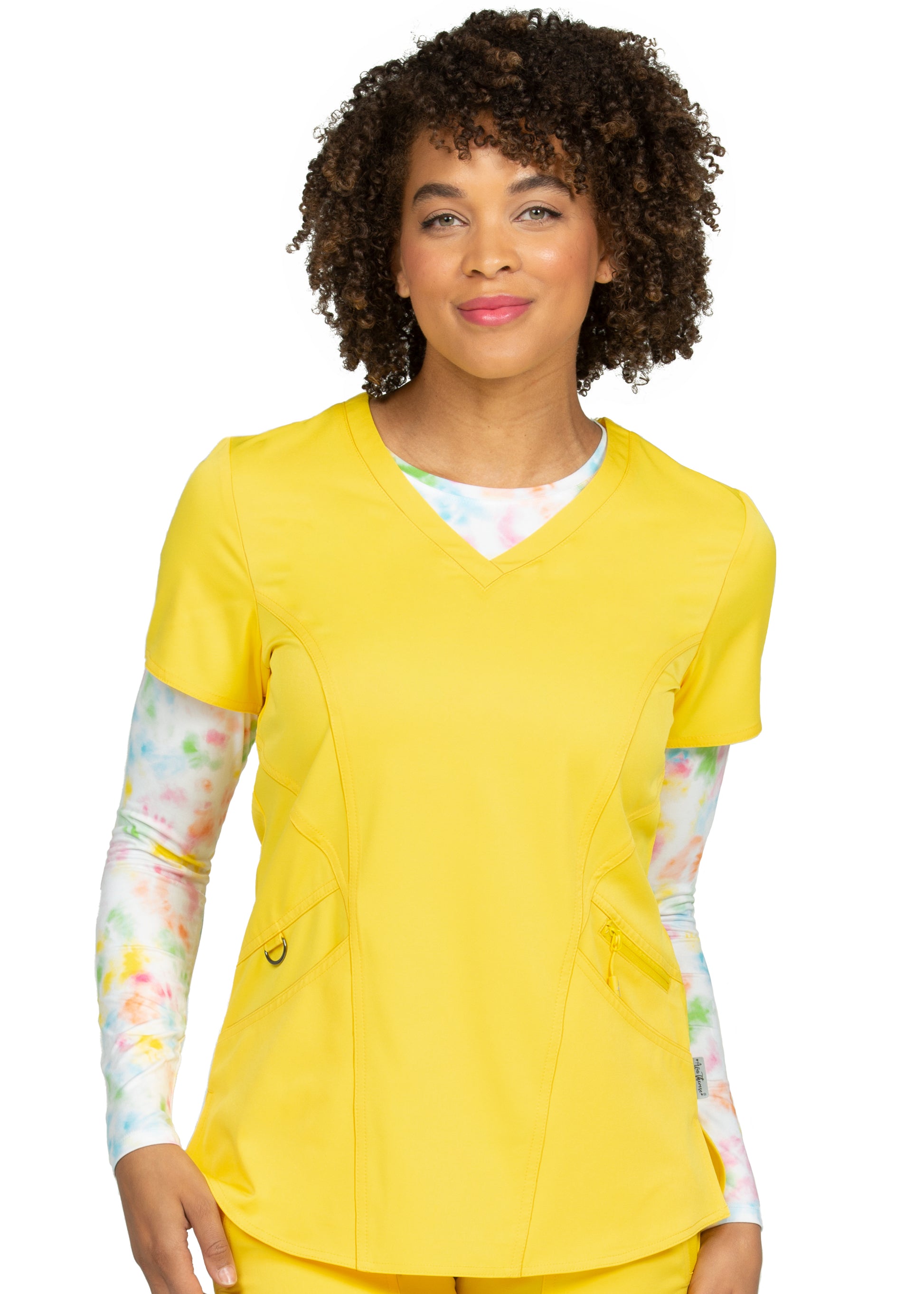 Polera Clínica Mujer Ava Therese 1084 Amarillo