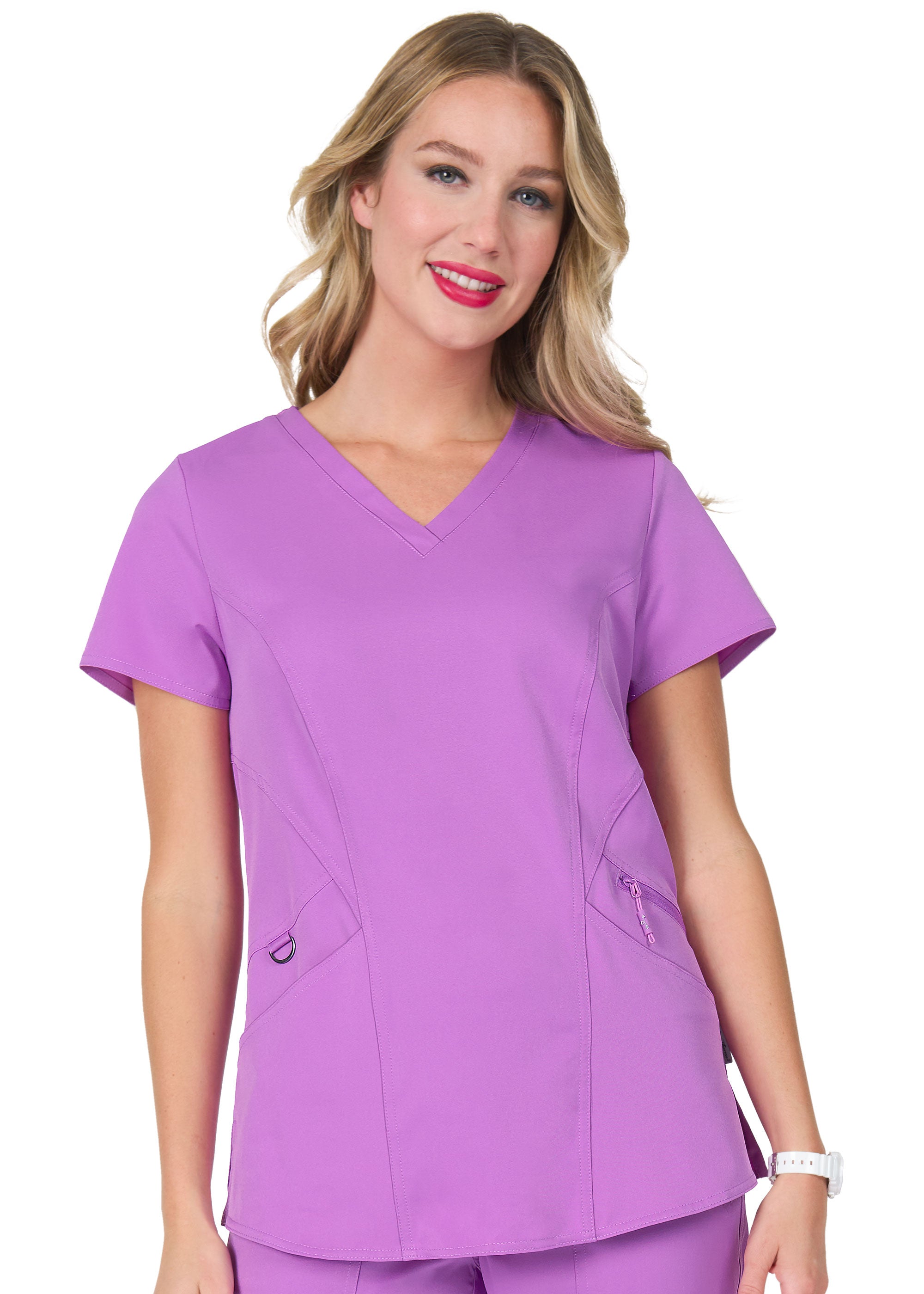 Polera Clínica Mujer Ava Therese 1084 Power Purpura