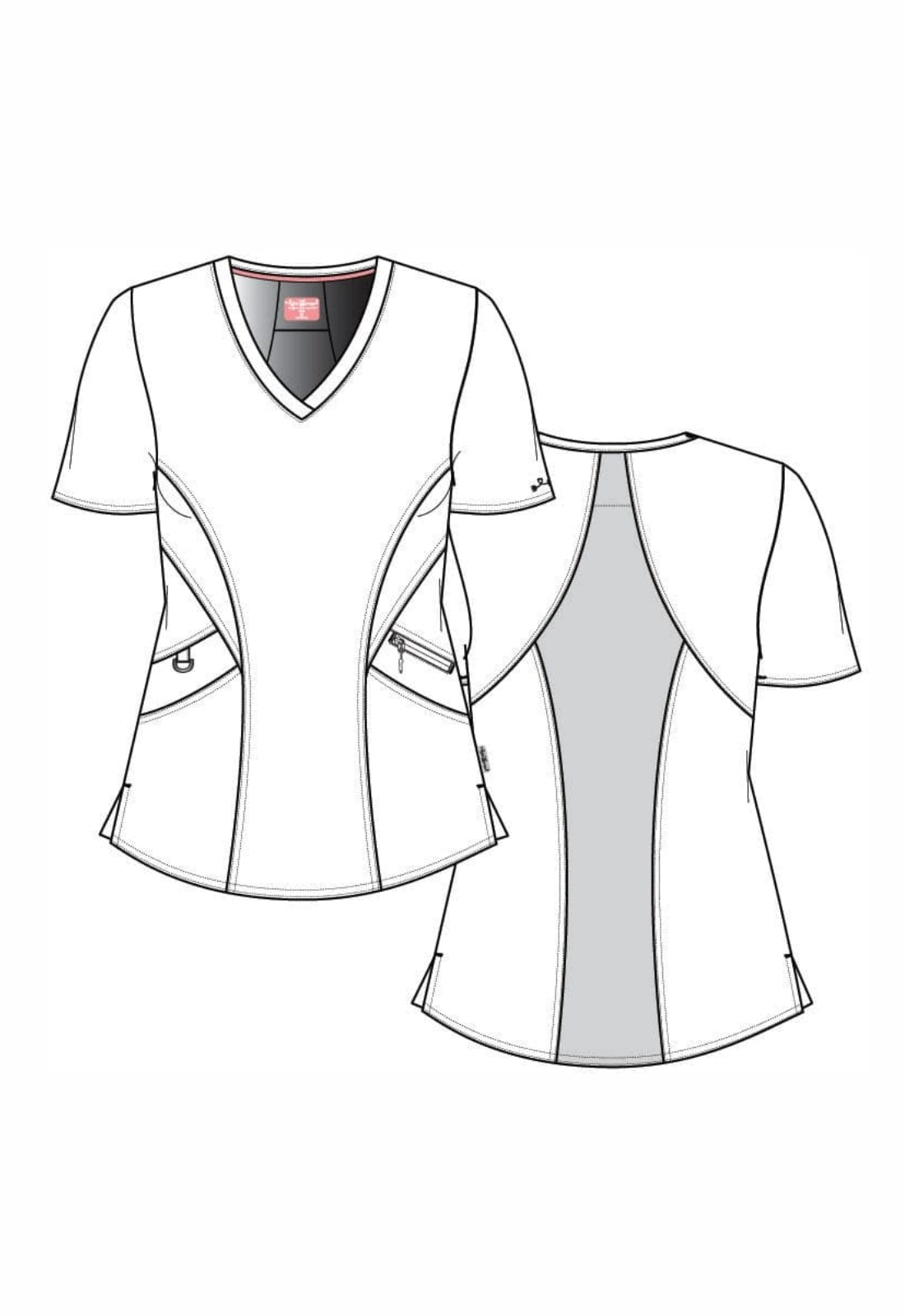 Polera Clínica Mujer Ava Therese 1084 Sugar Plum
