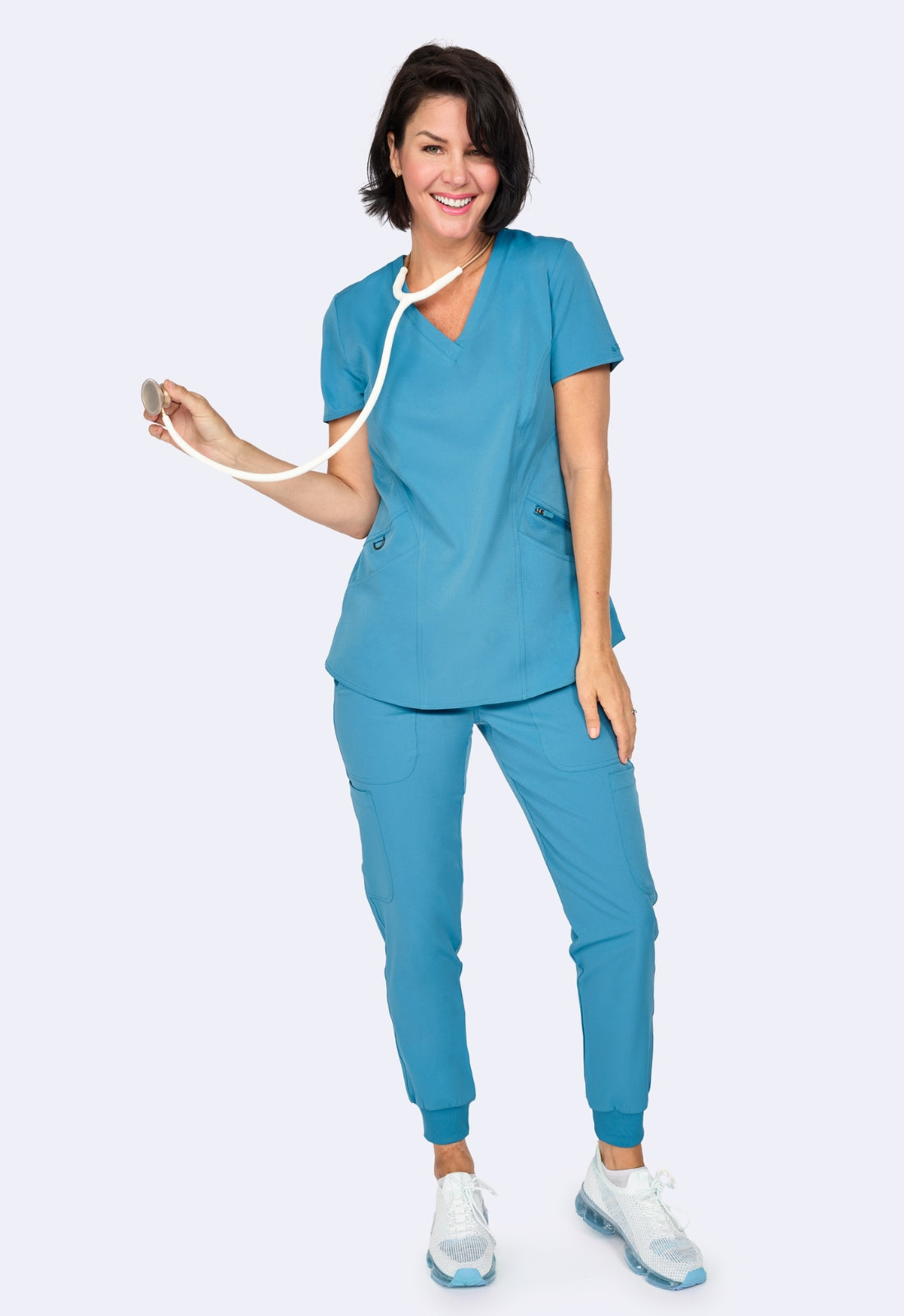 Polera Clínica Mujer Ava Therese 1084 Blue Shadow