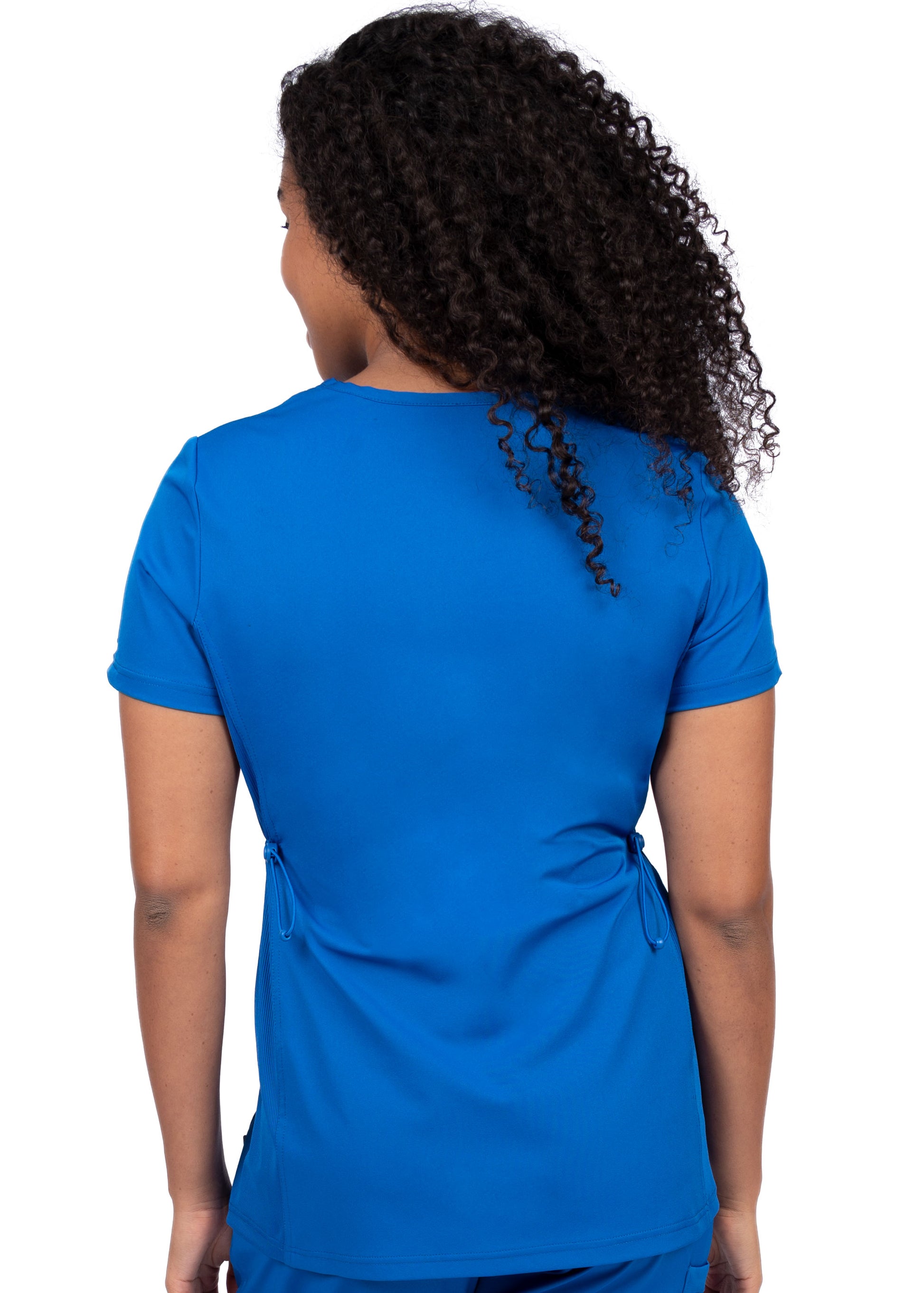Polera Clínica Mujer Maternal 1121 Azul Rey
