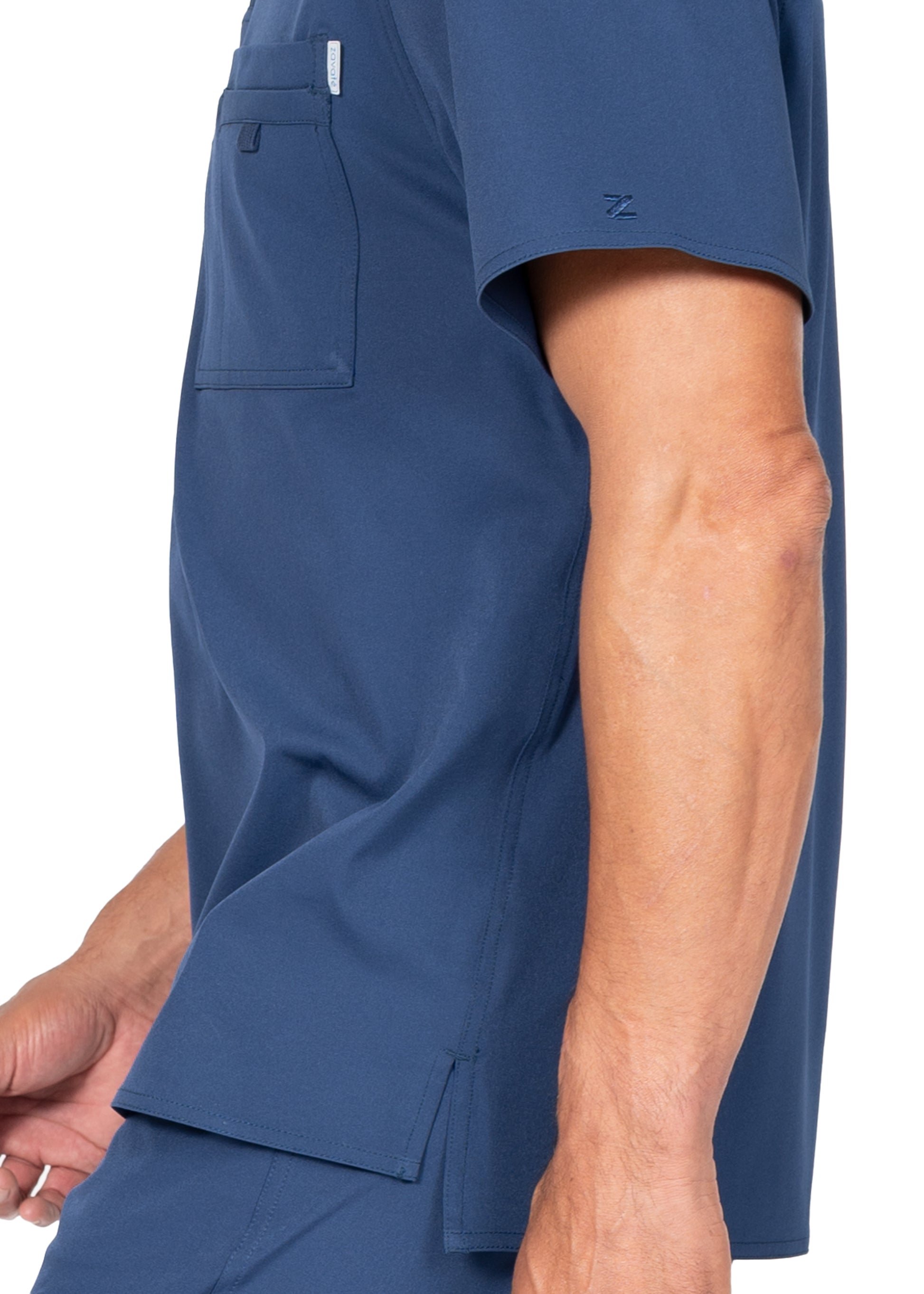 Polera Clínica Hombre Zavaté 1129 Azul Marino