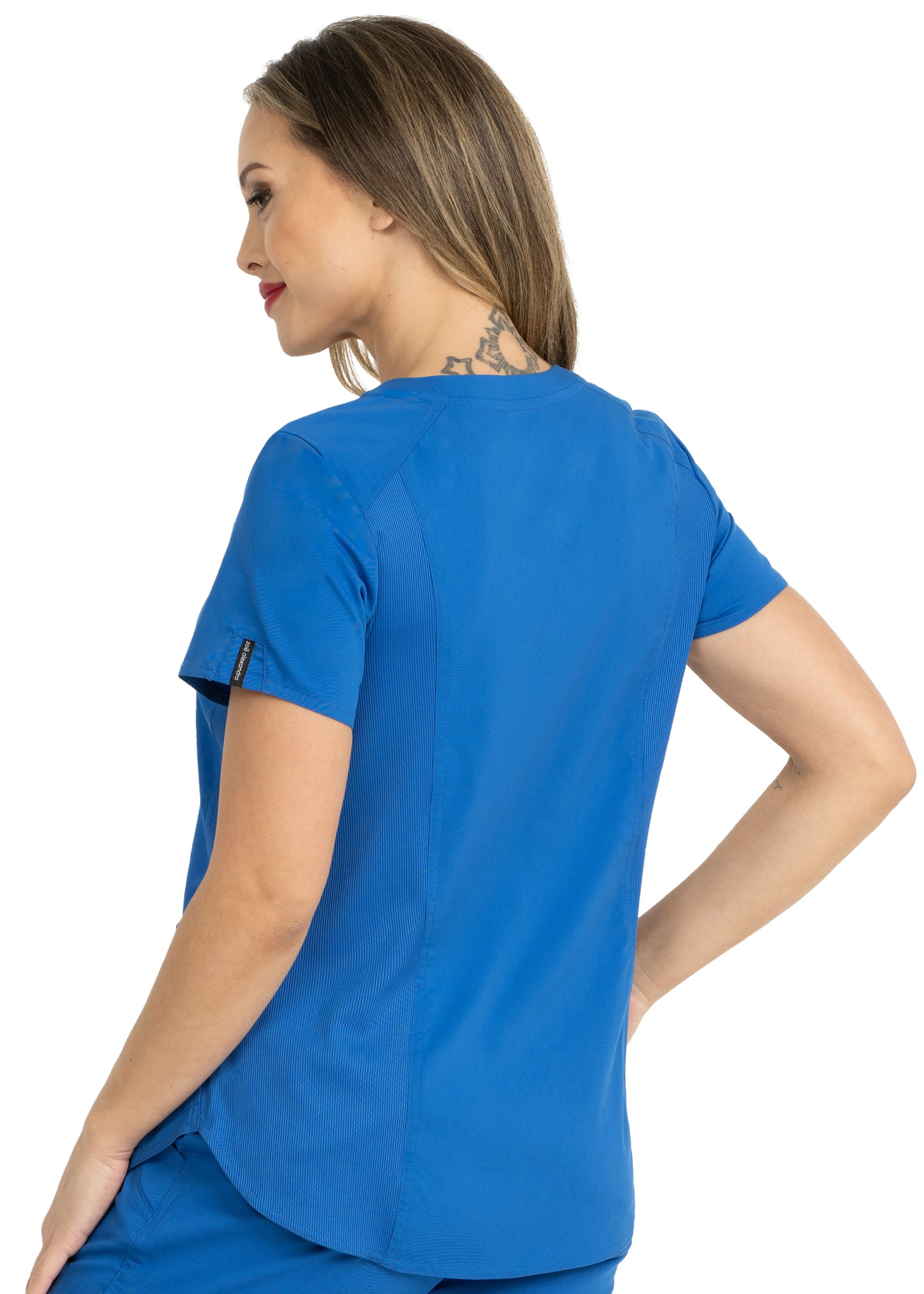 Polera Clínica Mujer Zoe Alexandra 1148 Azul Rey