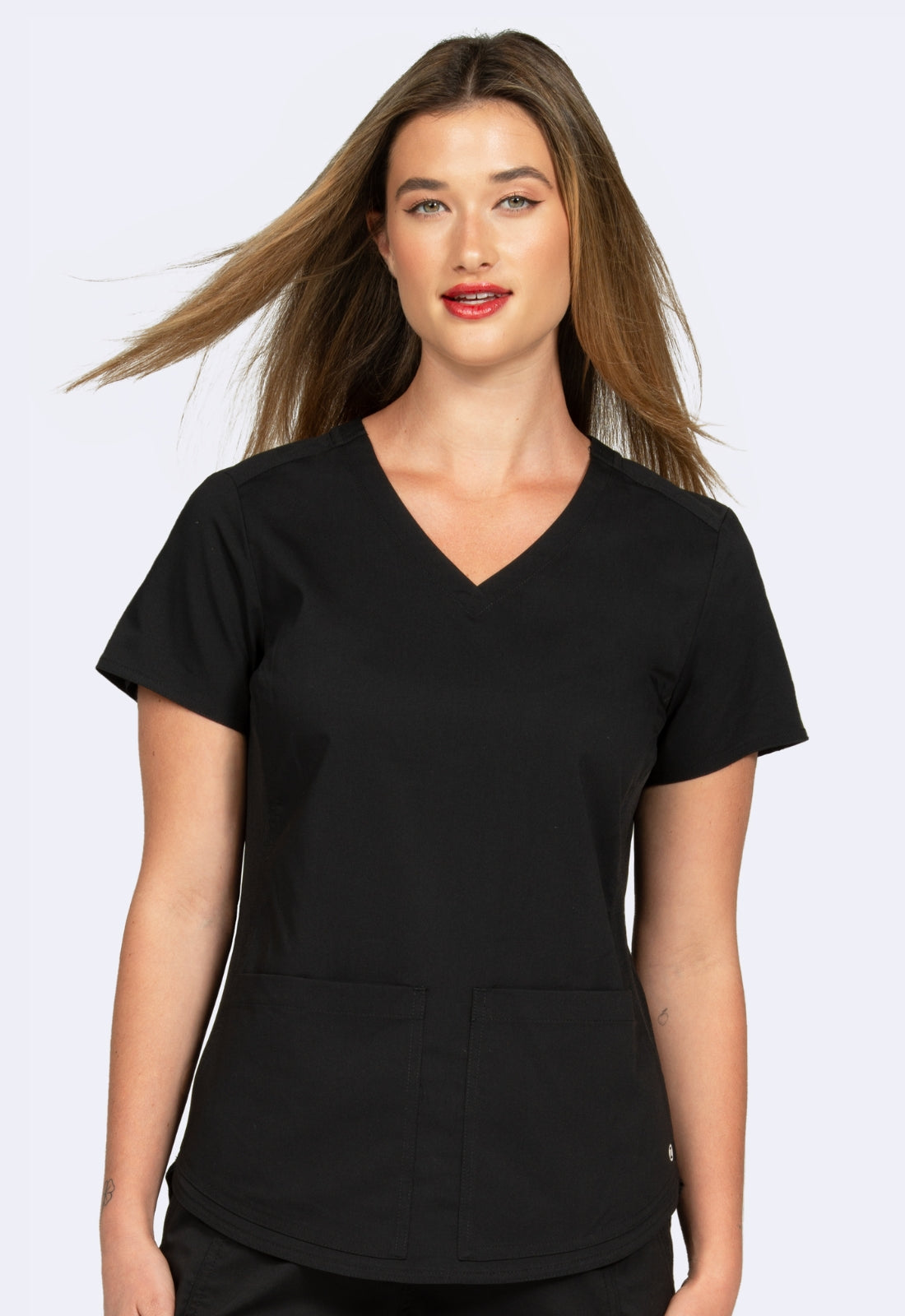 Polera Clínica Mujer Zoe Alexandra 1148 Negro