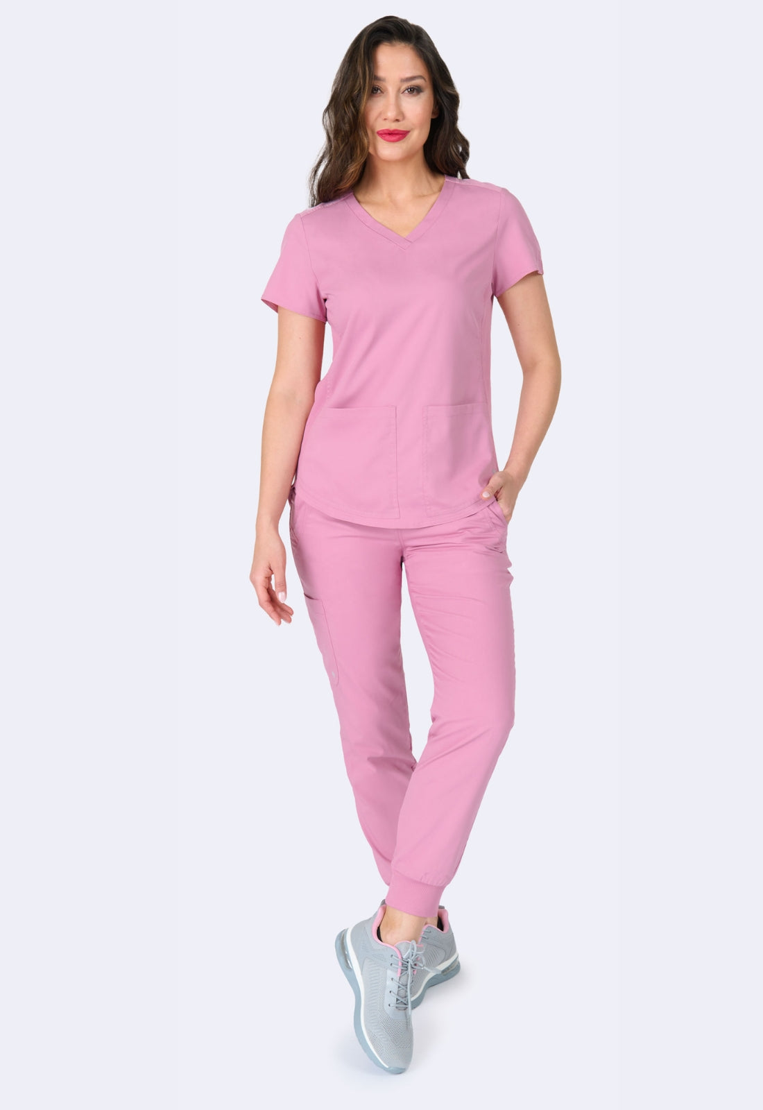 Polera Clínica Mujer Zoe Alexandra 1148 Dusty Rose