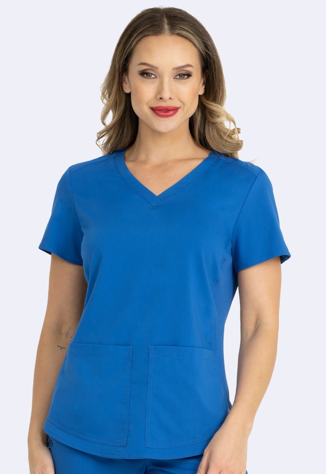 Polera Clínica Mujer Zoe Alexandra 1148 Azul Rey