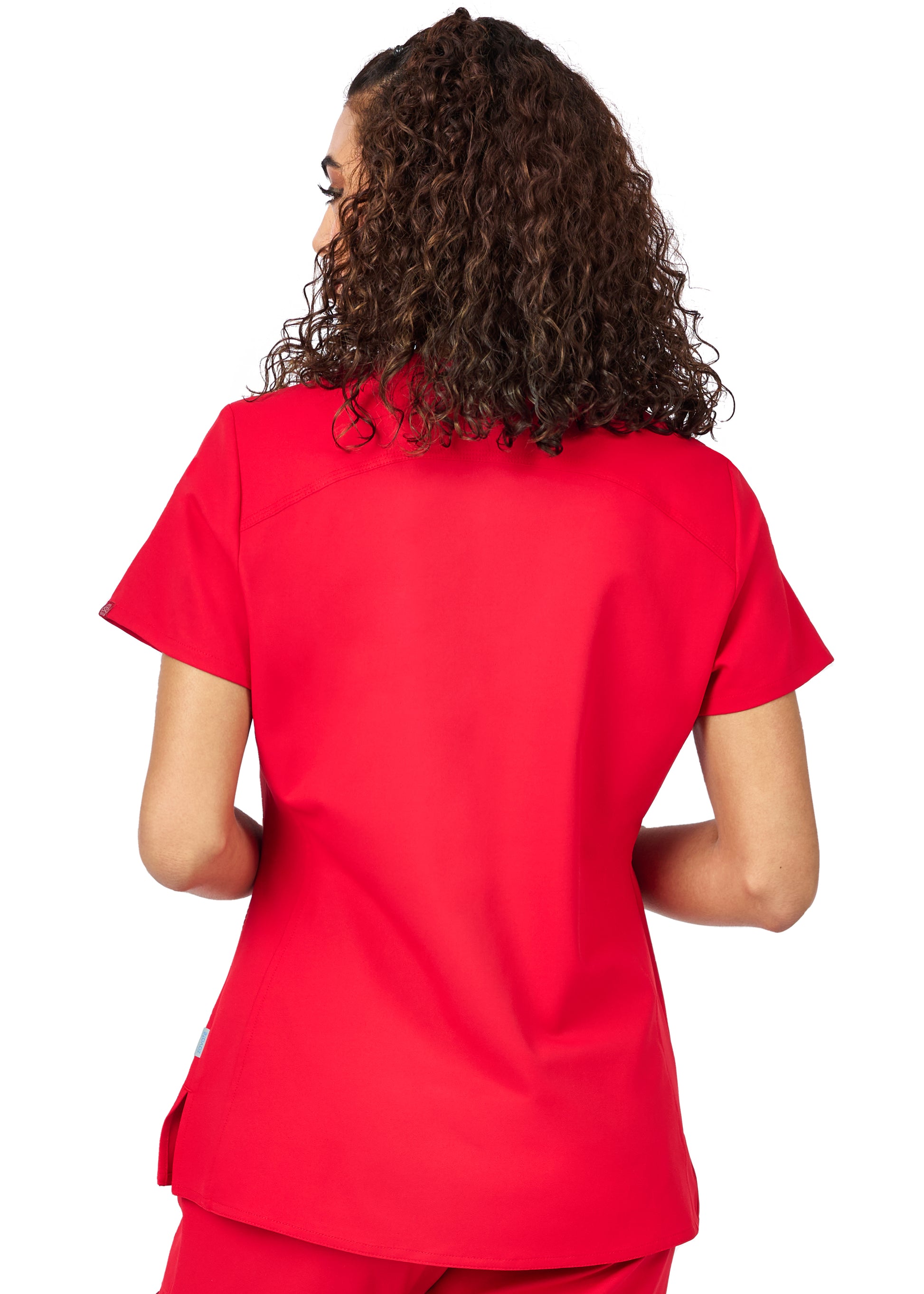 Polera Clínica Mujer Studio 1165 Rojo