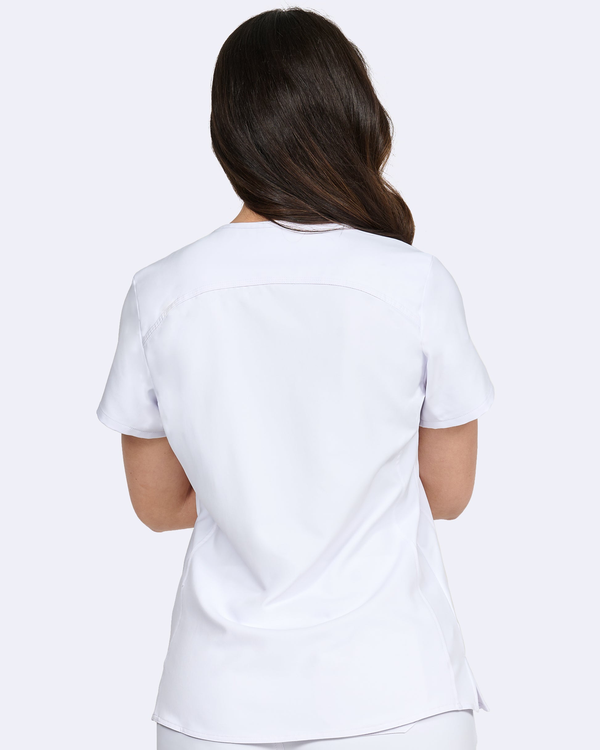 Polera Clínica Mujer Studio 1165 Blanco