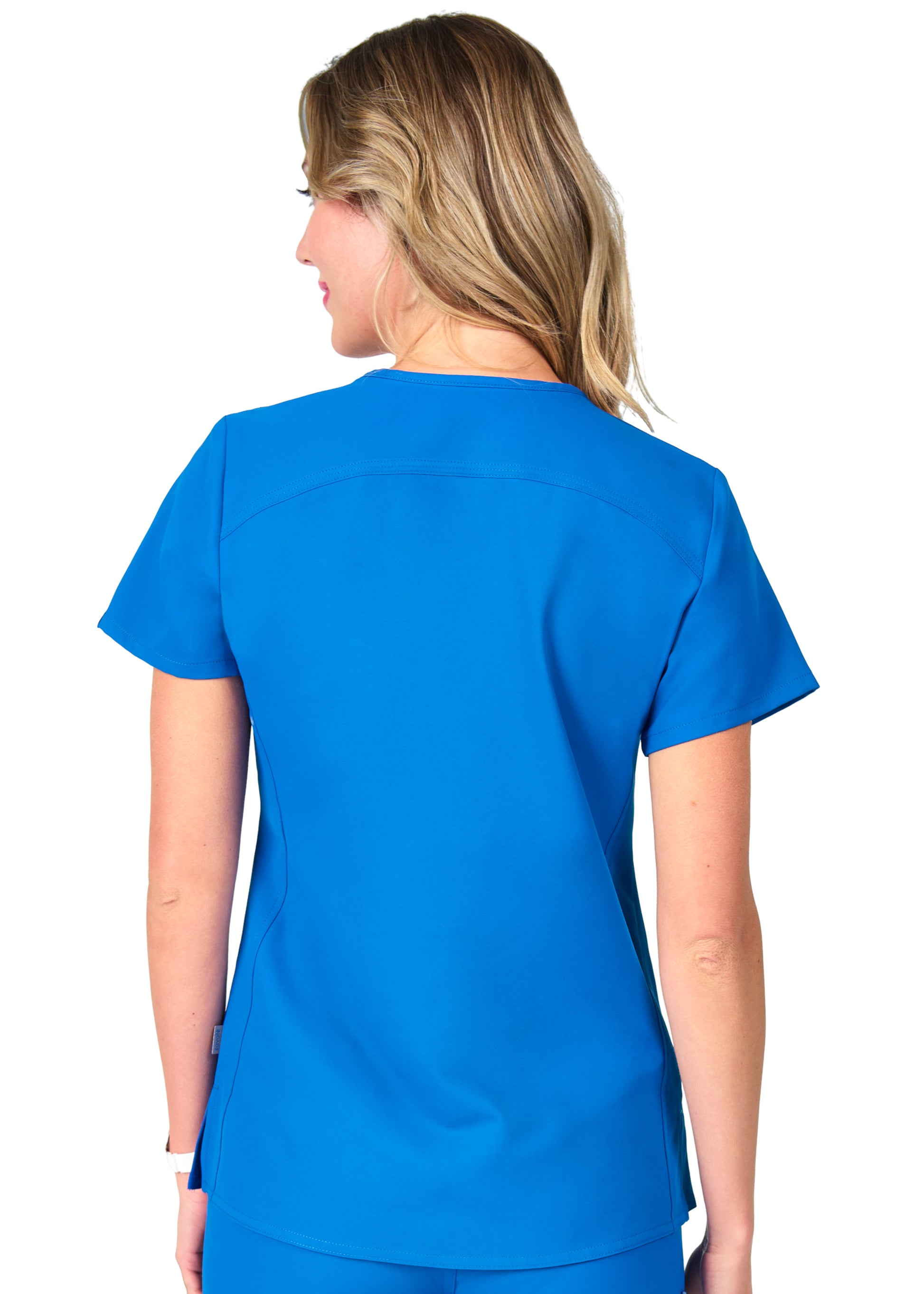 Polera Clínica Mujer Studio 1165 Azul Rey