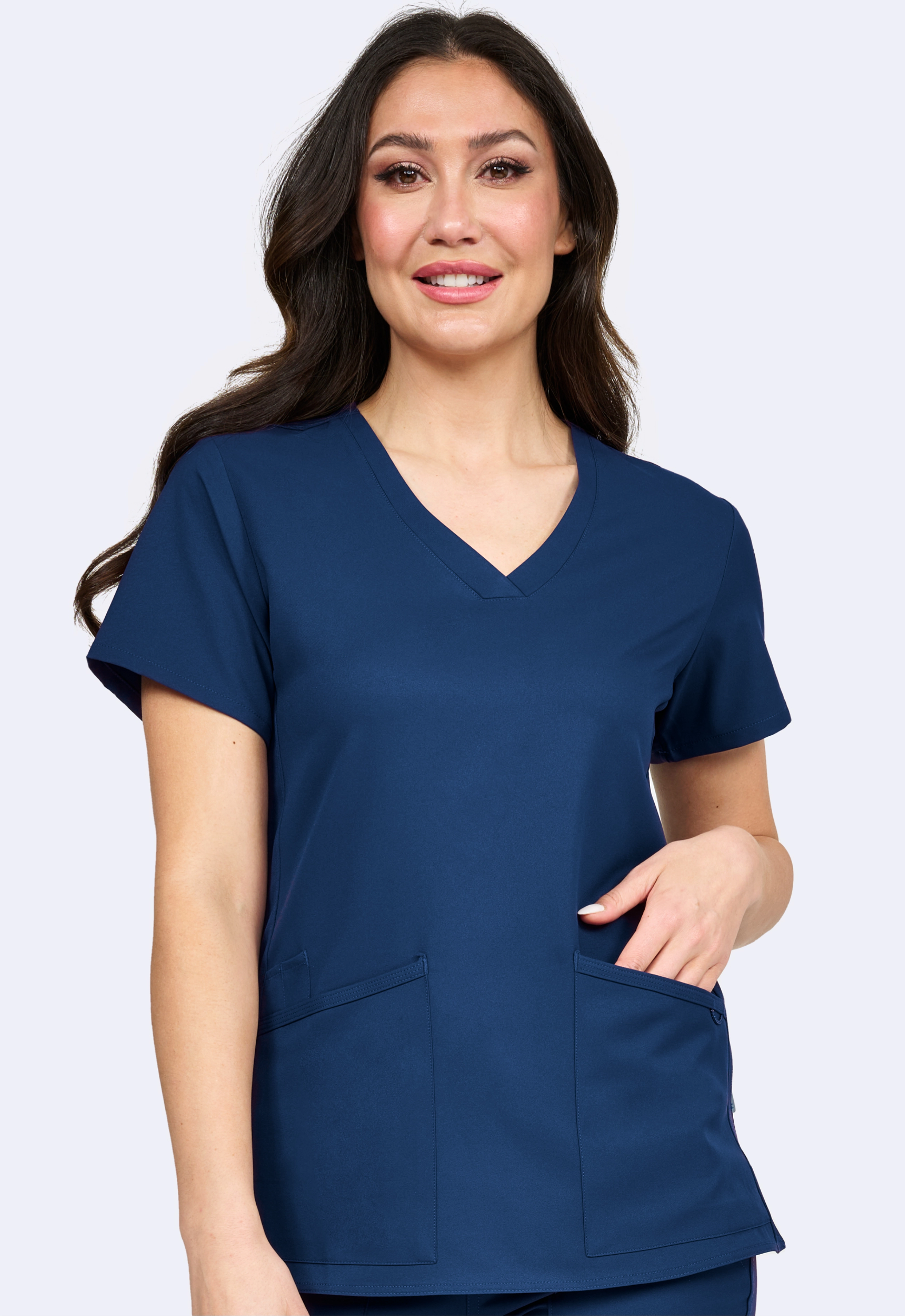 Polera Clínica Mujer Studio 1165 Azul Marino