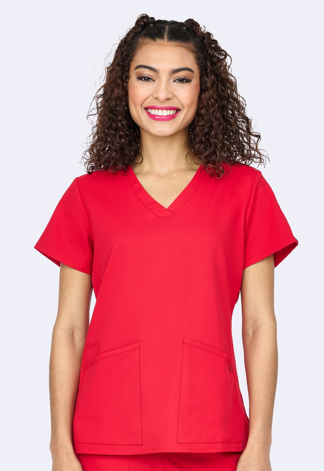 Polera Clínica Mujer Studio 1165 Rojo