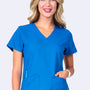 Polera Clínica Mujer Studio 1165 Azul Rey