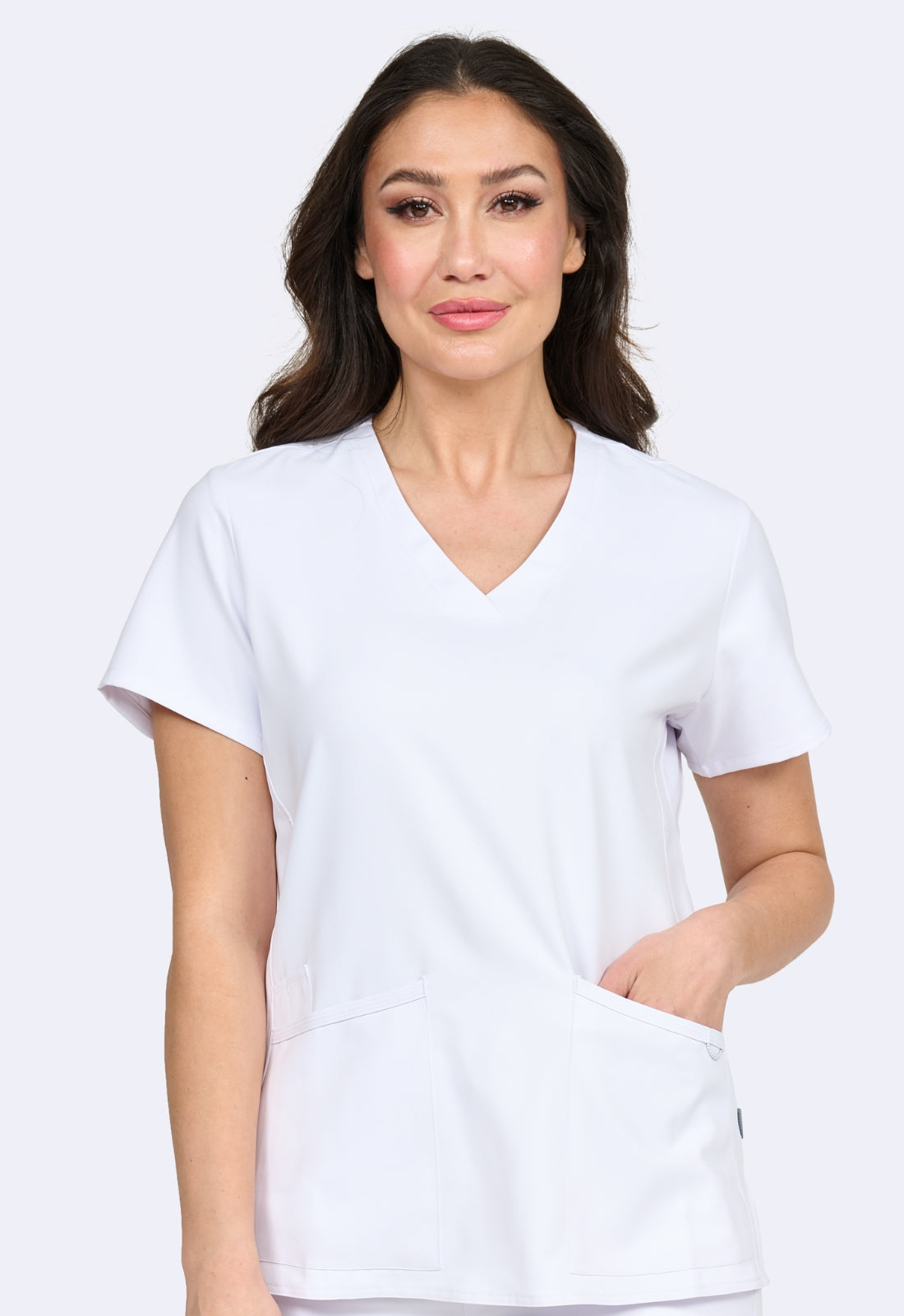 Polera Clínica Mujer Studio 1165 Blanco