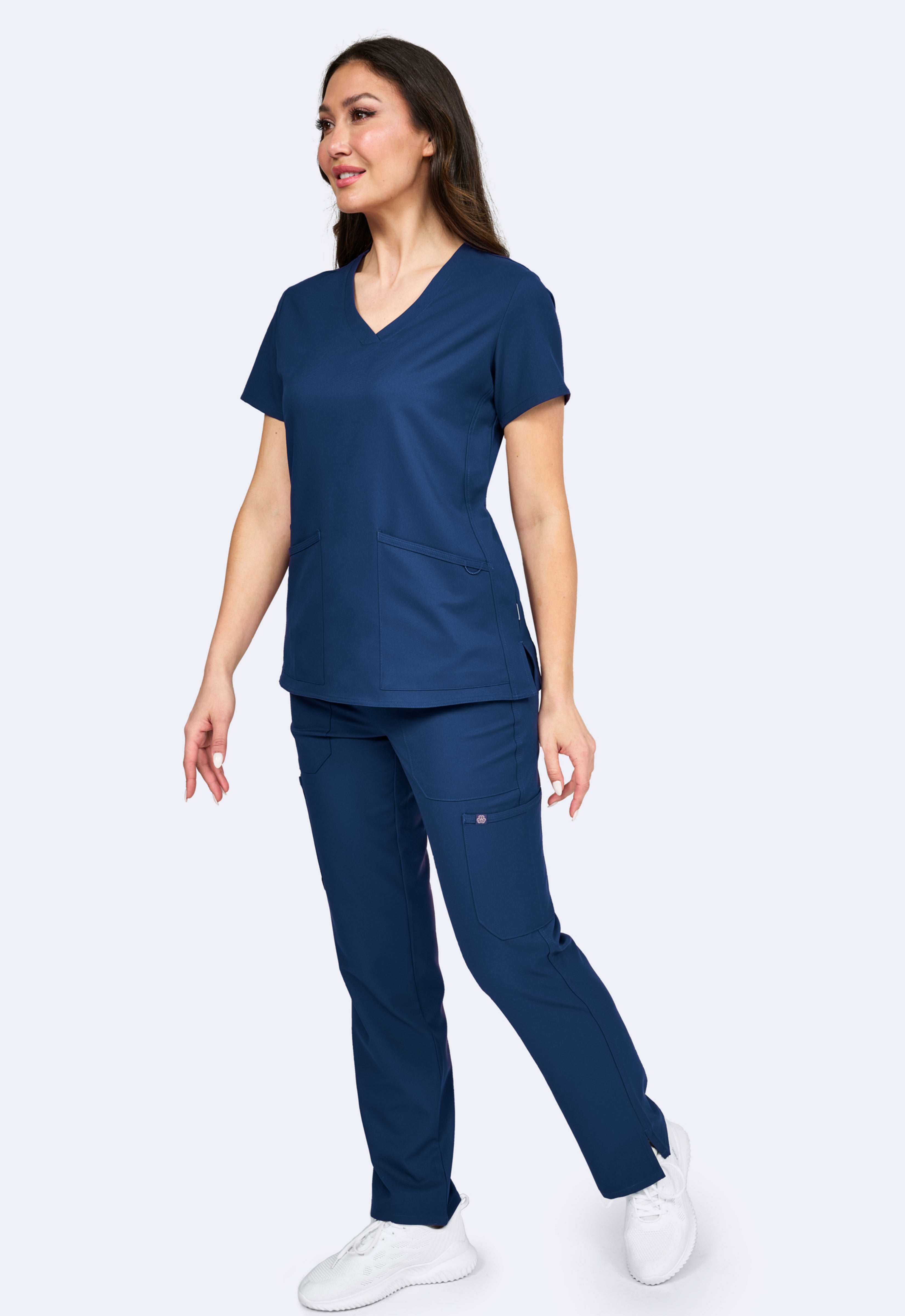 Polera Clínica Mujer Studio 1165 Azul Marino