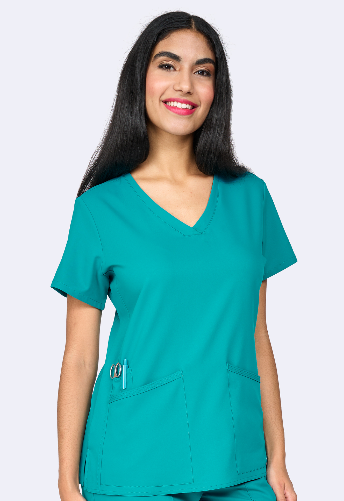 Polera Clínica Mujer Studio 1165 Teal