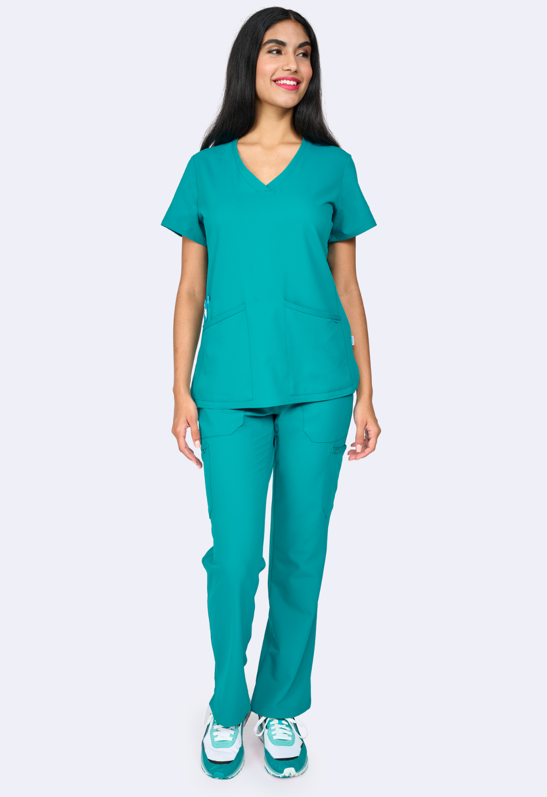 Polera Clínica Mujer Studio 1165 Teal